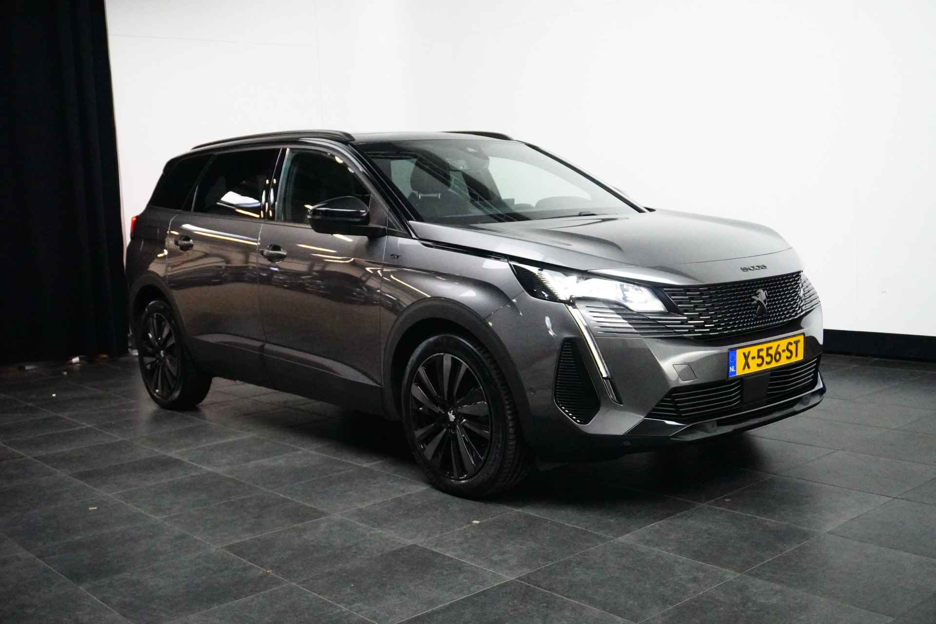 Peugeot 5008 1.2 Hybrid GT 136pk | Adaptieve cruise control | El. achterklep | Camera | Stoelverwarming voor | full-LED koplampen | - 3/33