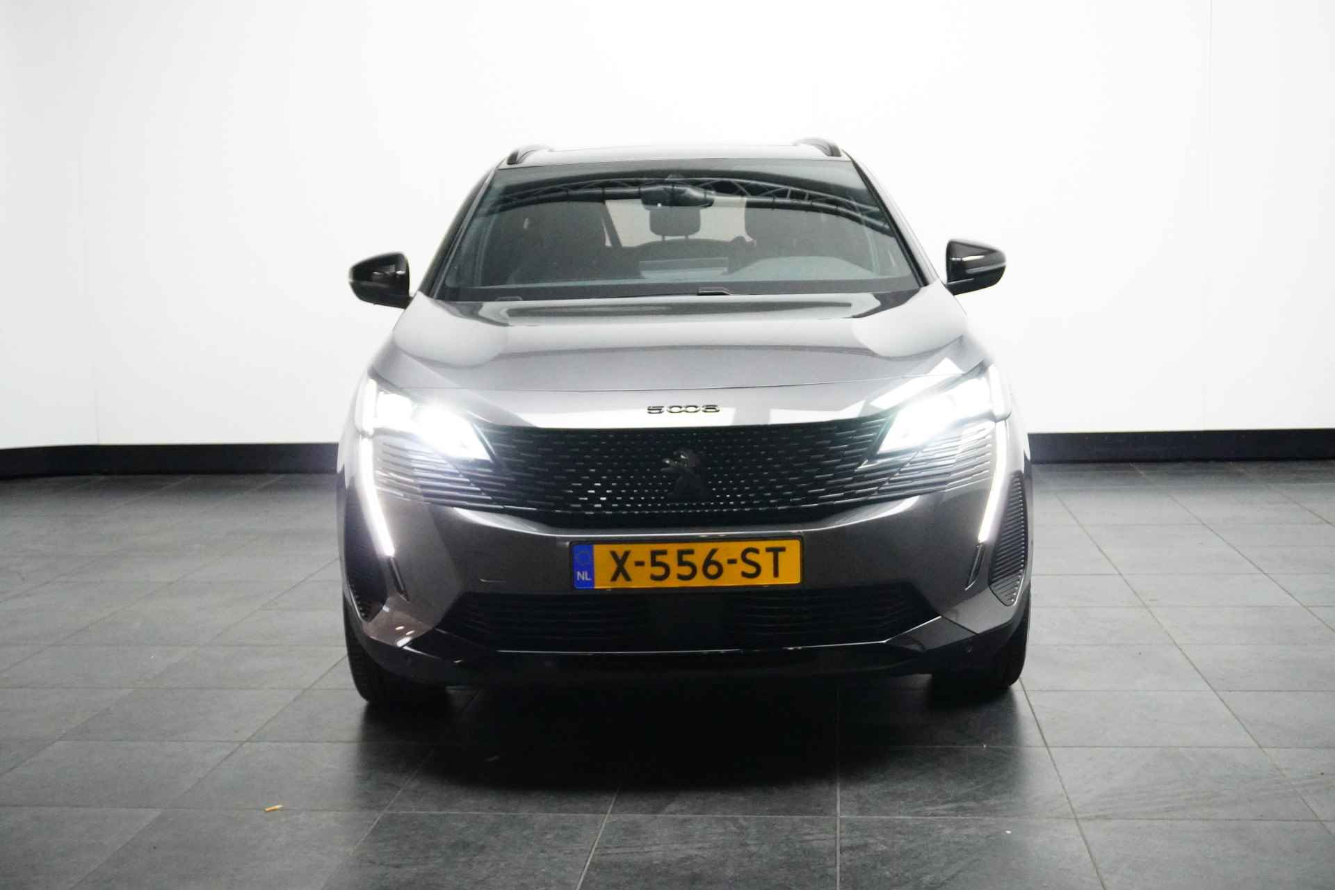 Peugeot 5008 1.2 Hybrid GT 136pk | Adaptieve cruise control | El. achterklep | Camera | Stoelverwarming voor | full-LED koplampen | - 5/33