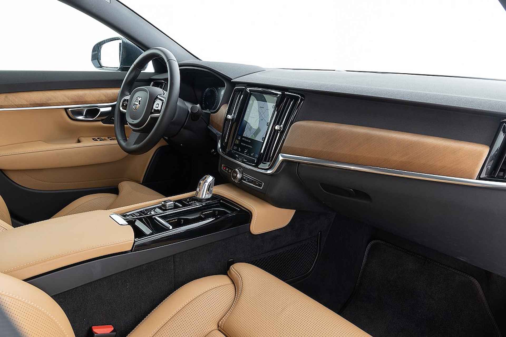 Volvo S90 2.0 T8 AWD Inscription | LEDER | CARPLAY | Stoelventilatie | Plug-in Hybrid | PHEV . - 4/33