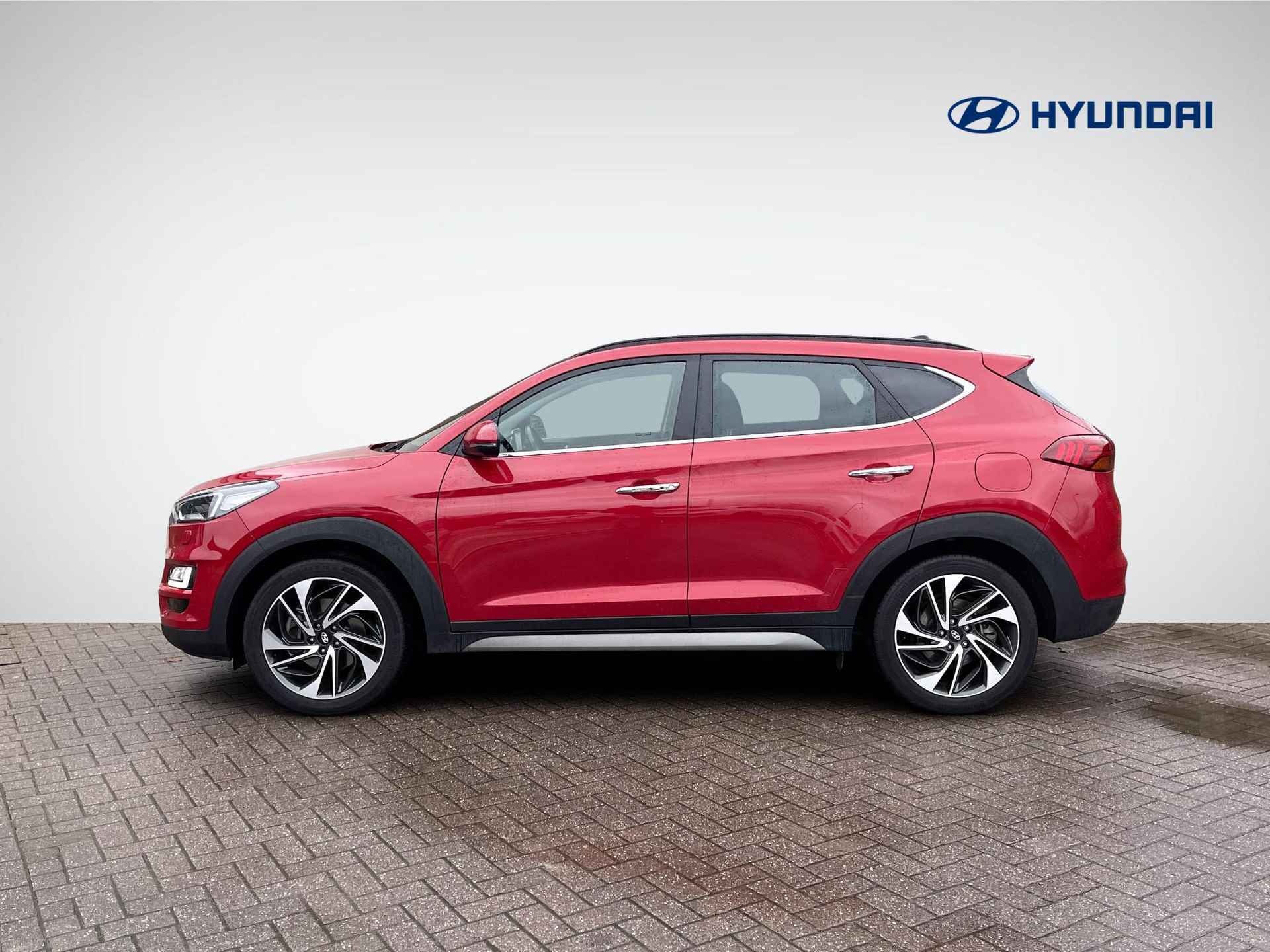 Hyundai Tucson 1.6 T-GDI 4WD Premium Sky | Trekhaak | Panoramadak | Leder | Navigatie | 360° Camera | Apple Carplay/Anrdoid Auto | Stuur- + Stoelverwarming | Rijklaarprijs! - 7/34