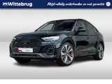 Audi Q5 Sportback 50 TFSI e 299pk quattro S Line exterieur | Panoramadak | Luchtvering | Head Up | Trekhaak | Stoelventilatie | Memory | 21" LM velgen | Optiek zwart plus | Audi Exclusive lak Nachtblauw