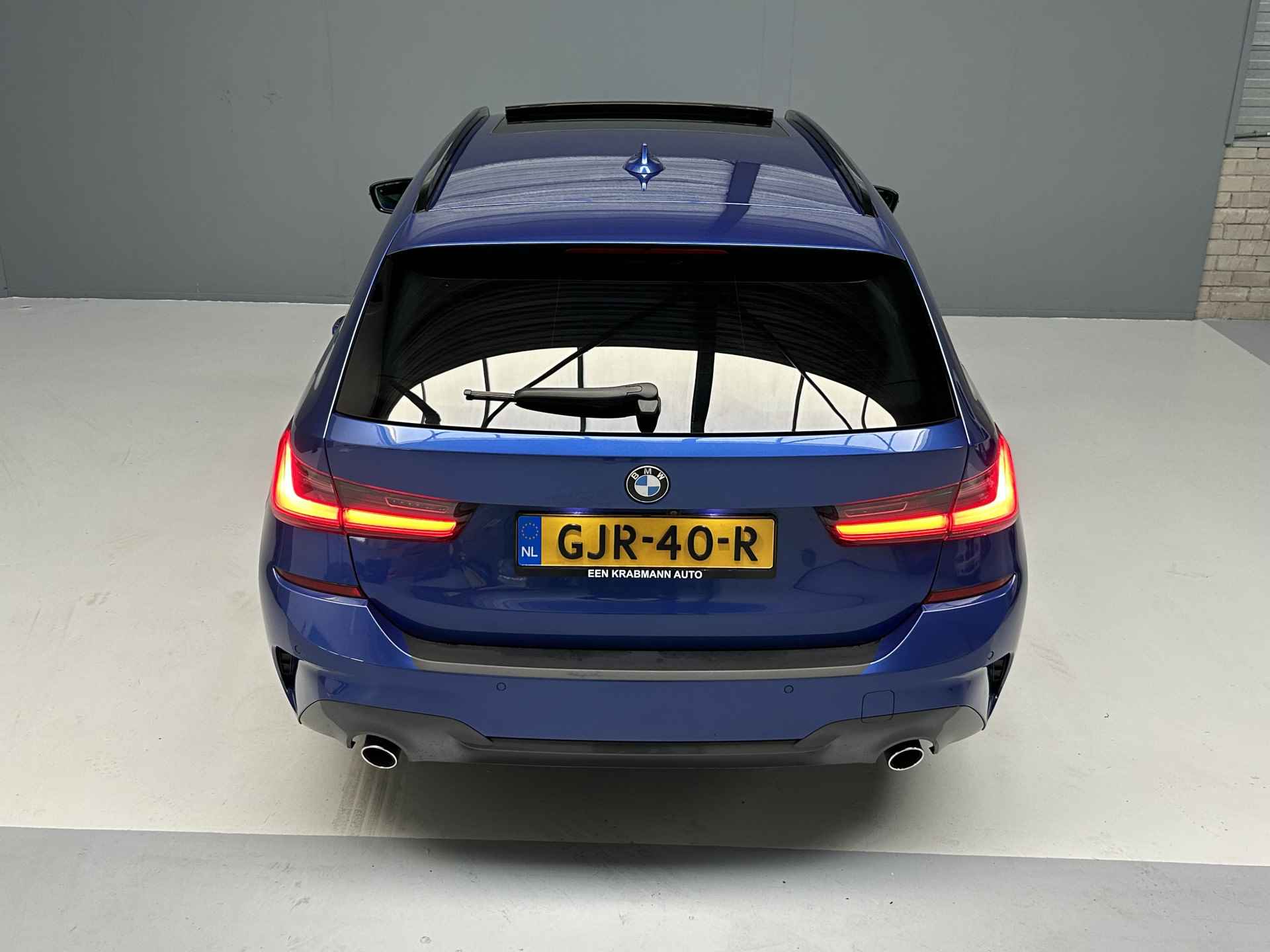 BMW 3 Serie Touring 318d M-Sport Portimao Blue|HUD|Pano|Leder|LED - 21/38