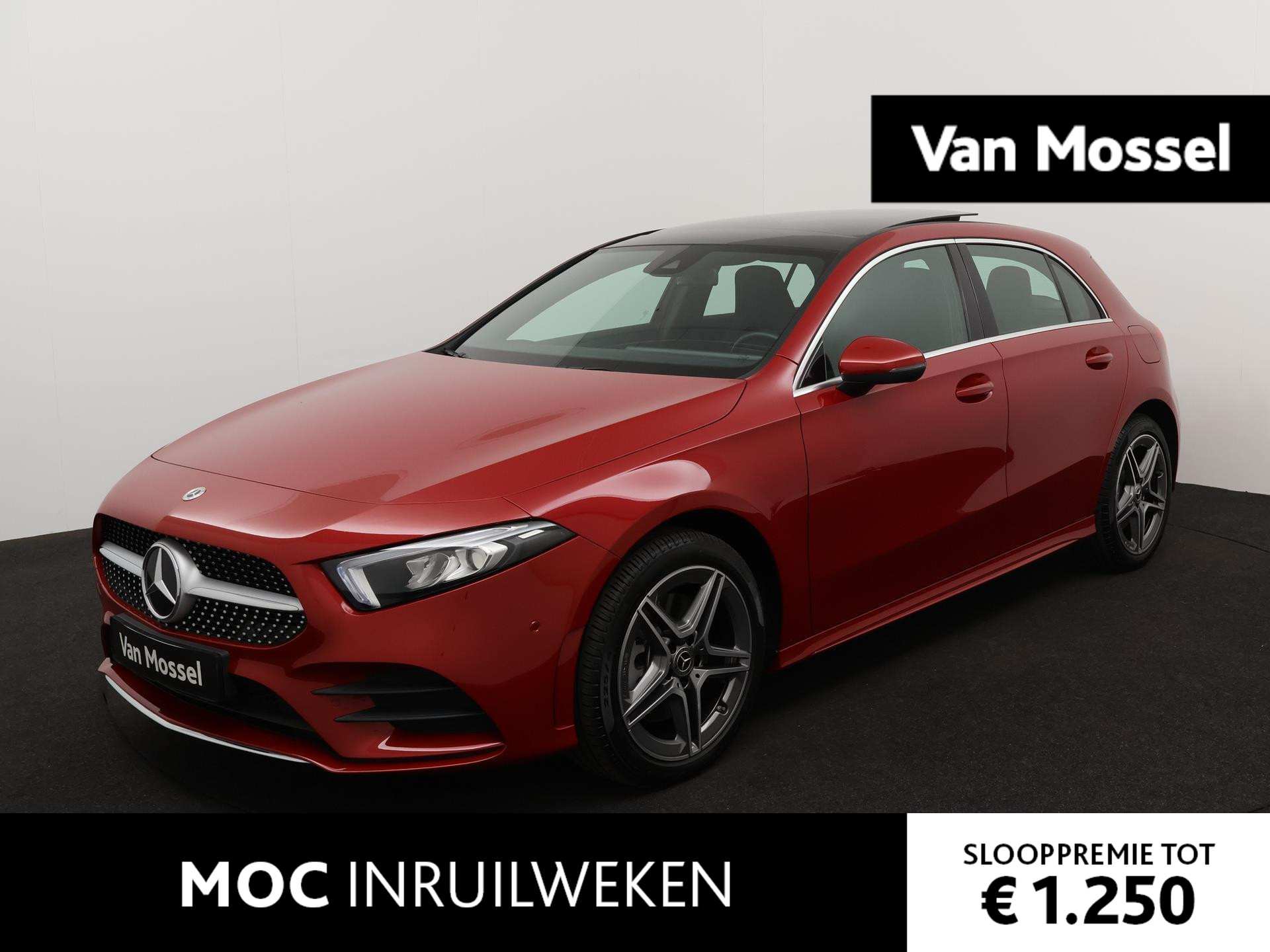 Mercedes-Benz A-klasse 250 e Luxury Line | PANORAMADAK | ACHTERUITRIJCAMERA | SFEERVERLICHTING | NAVIGATIE | STOELVERWARMING | PARKEERSENSOREN Voor + ACHTER | CLIMATE CONTROL | CRUISE CONTROL | LANE ASSIST | LED VERLICHTING | LICHTMETALEN VELGEN |