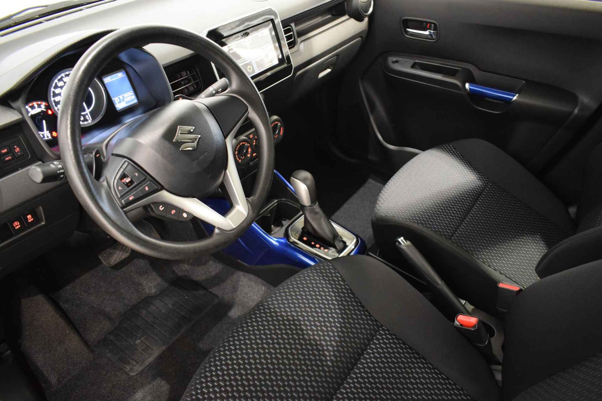 Suzuki Ignis 1.2 Smart Hybrid Style | Achteruitrijcamera | Stoelverwarming | Navigatie | Airco | Automatische regensensor | Elektrische zijspiegels | AUTOMAAT | - 13/46
