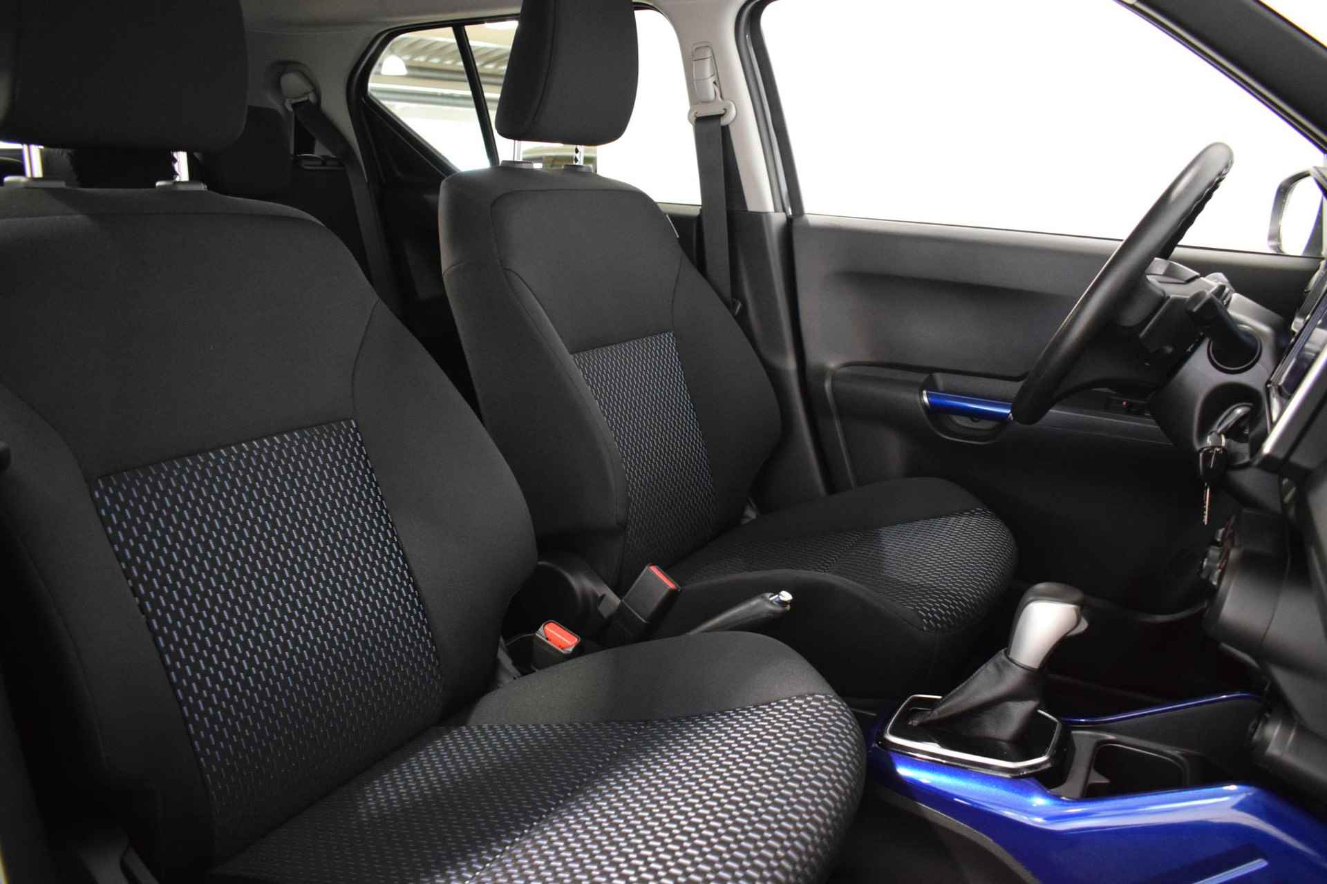Suzuki Ignis 1.2 Smart Hybrid Style | Achteruitrijcamera | Stoelverwarming | Navigatie | Airco | Automatische regensensor | Elektrische zijspiegels | AUTOMAAT | - 16/46