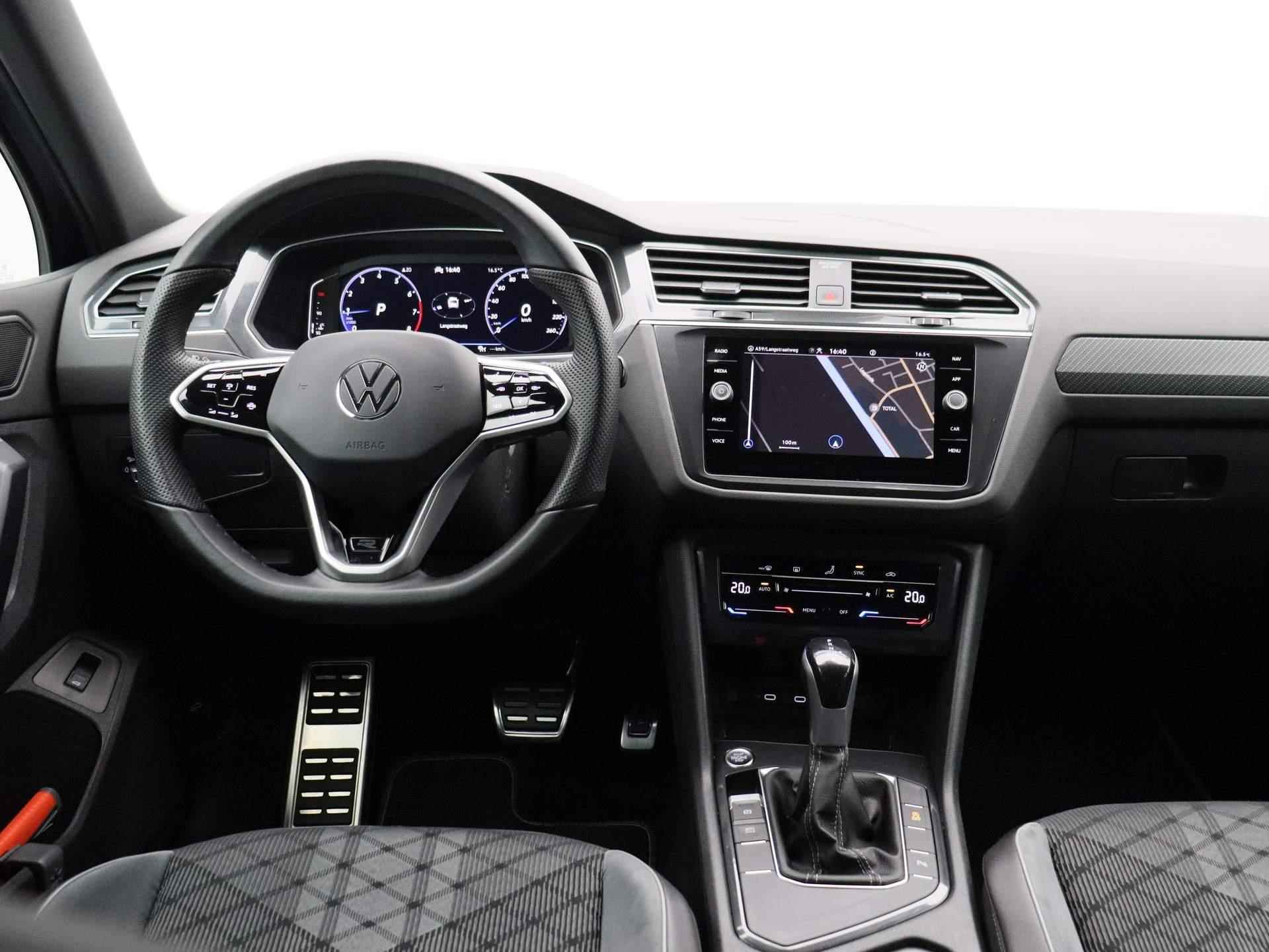 Volkswagen Tiguan 1.5 TSI R-Line Business+ 150 PK DSG | Apple Carplay | Elektrische Achterklep | Parkeersensoren | Climate Control | Digital Cockpit Pro | DAB Radio | Elektrische Inklapbare Spiegels | - 8/43
