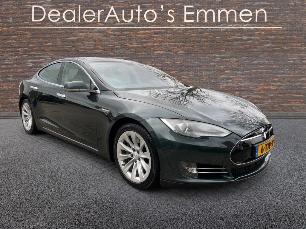 tesla motors MODEL S 85 PANODAK LEDER LMV AUTOPILOT LUCHTVERING