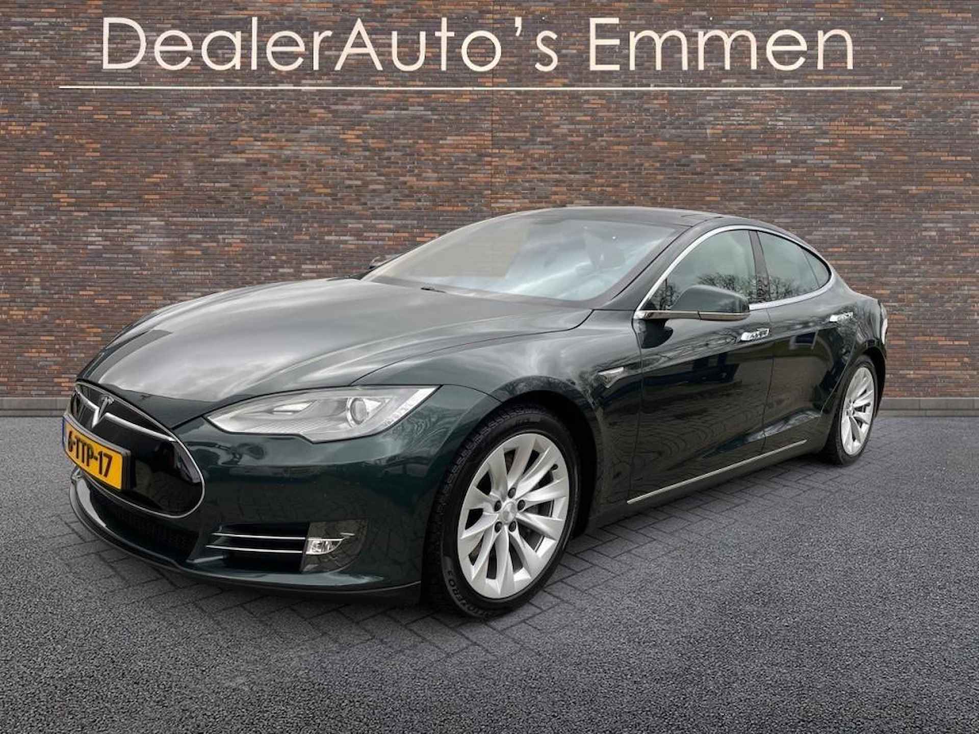 tesla motors MODEL S 85 PANODAK LEDER LMV AUTOPILOT LUCHTVERING - 2/36