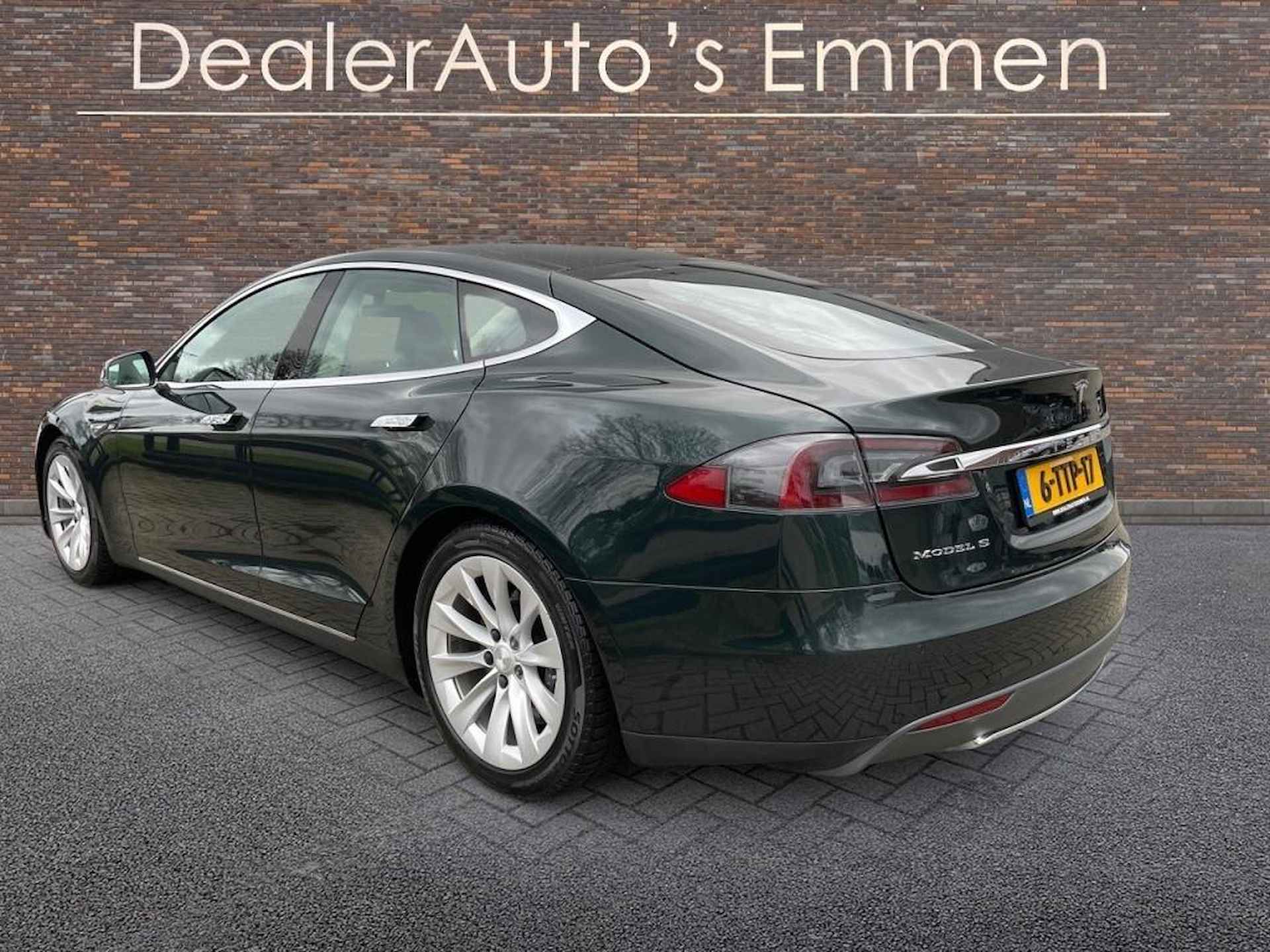 tesla motors MODEL S 85 PANODAK LEDER LMV AUTOPILOT LUCHTVERING - 3/36