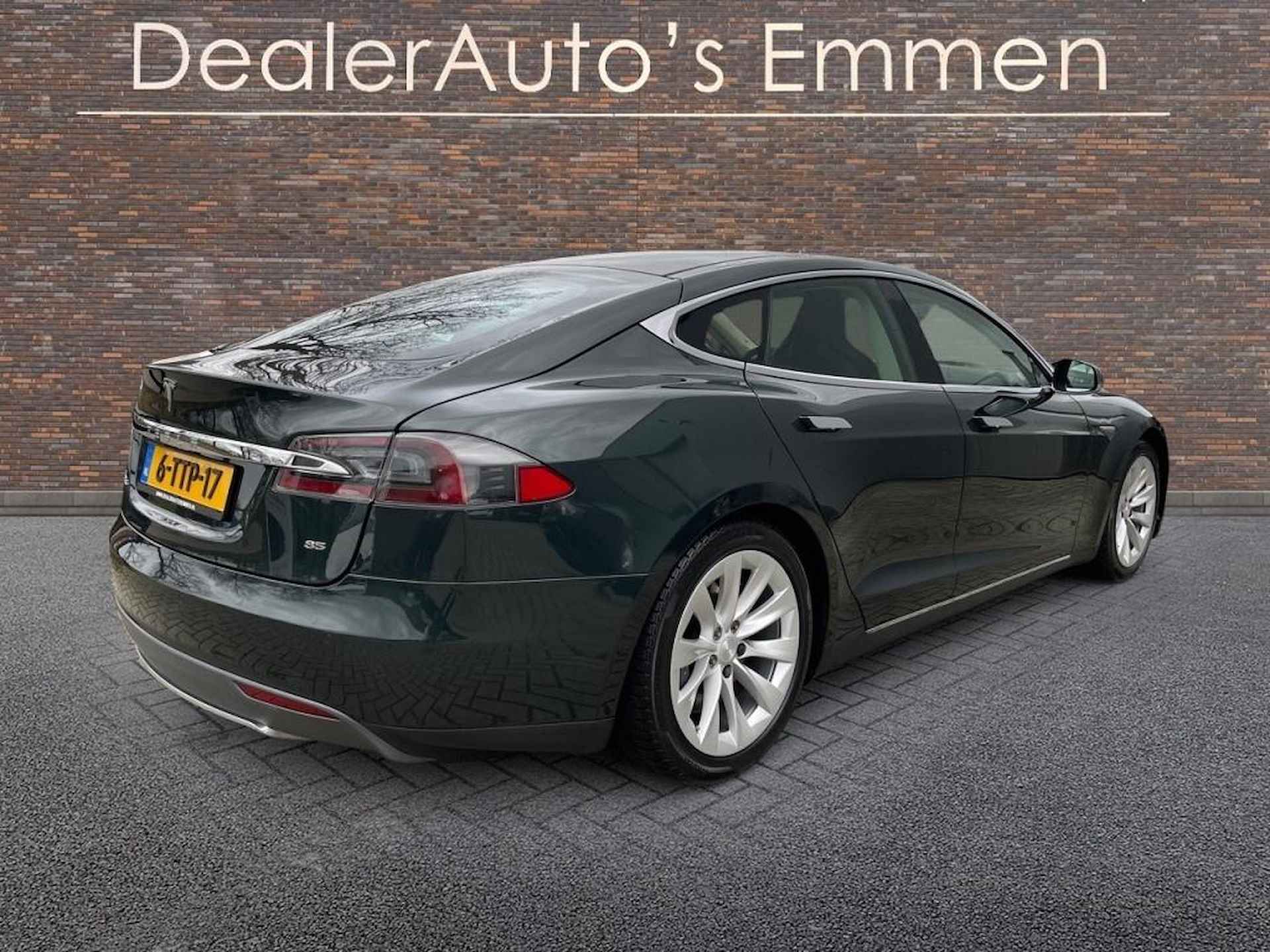 tesla motors MODEL S 85 PANODAK LEDER LMV AUTOPILOT LUCHTVERING - 4/36