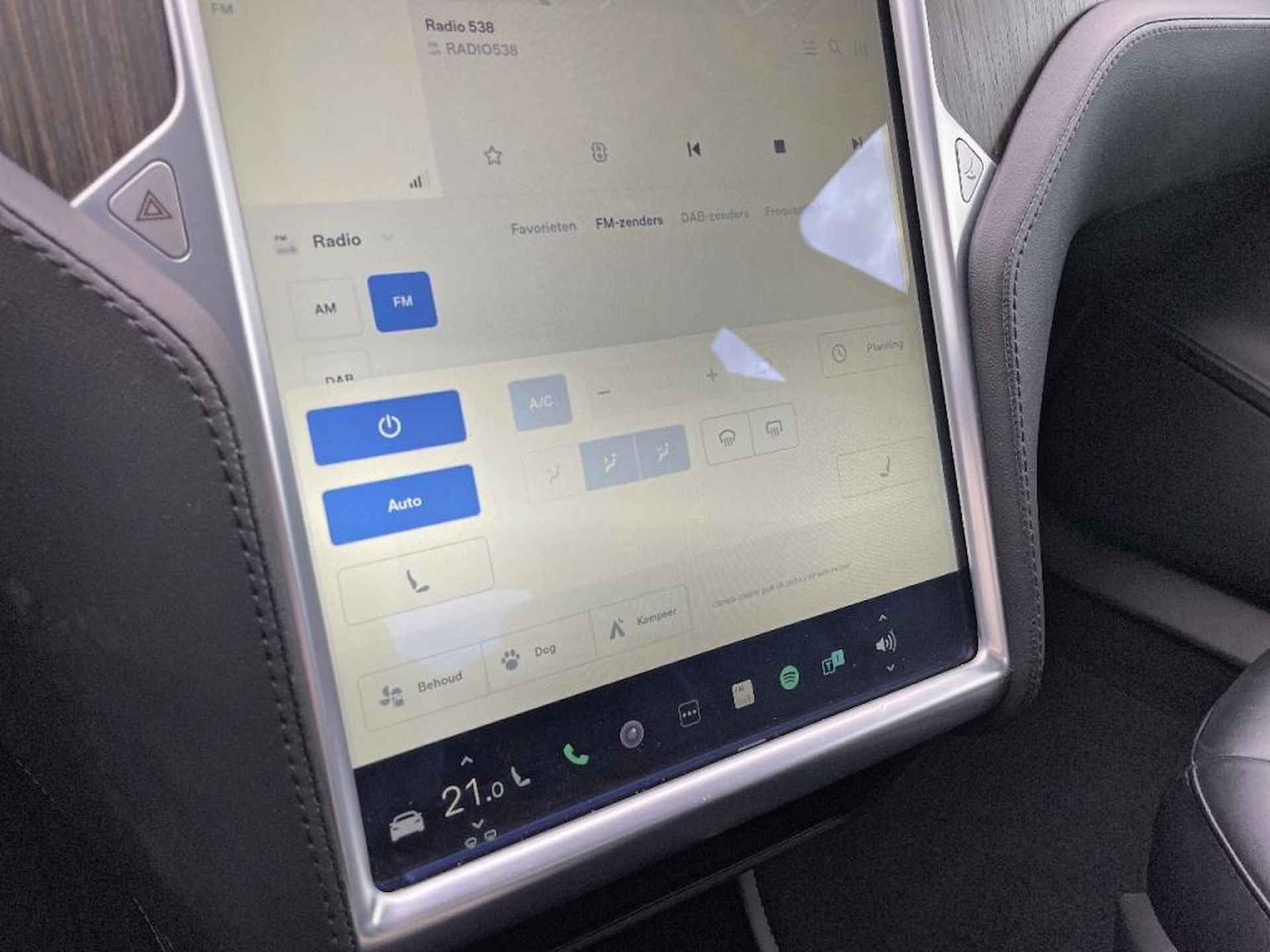 tesla motors MODEL S 85 PANODAK LEDER LMV AUTOPILOT LUCHTVERING - 32/36