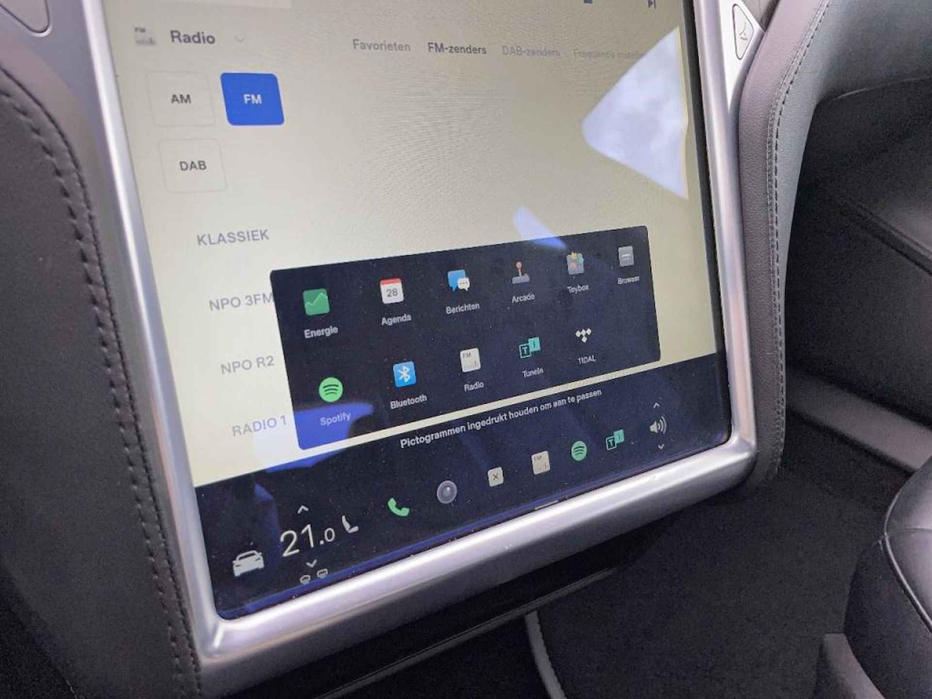 tesla motors MODEL S 85 PANODAK LEDER LMV AUTOPILOT LUCHTVERING - 33/36