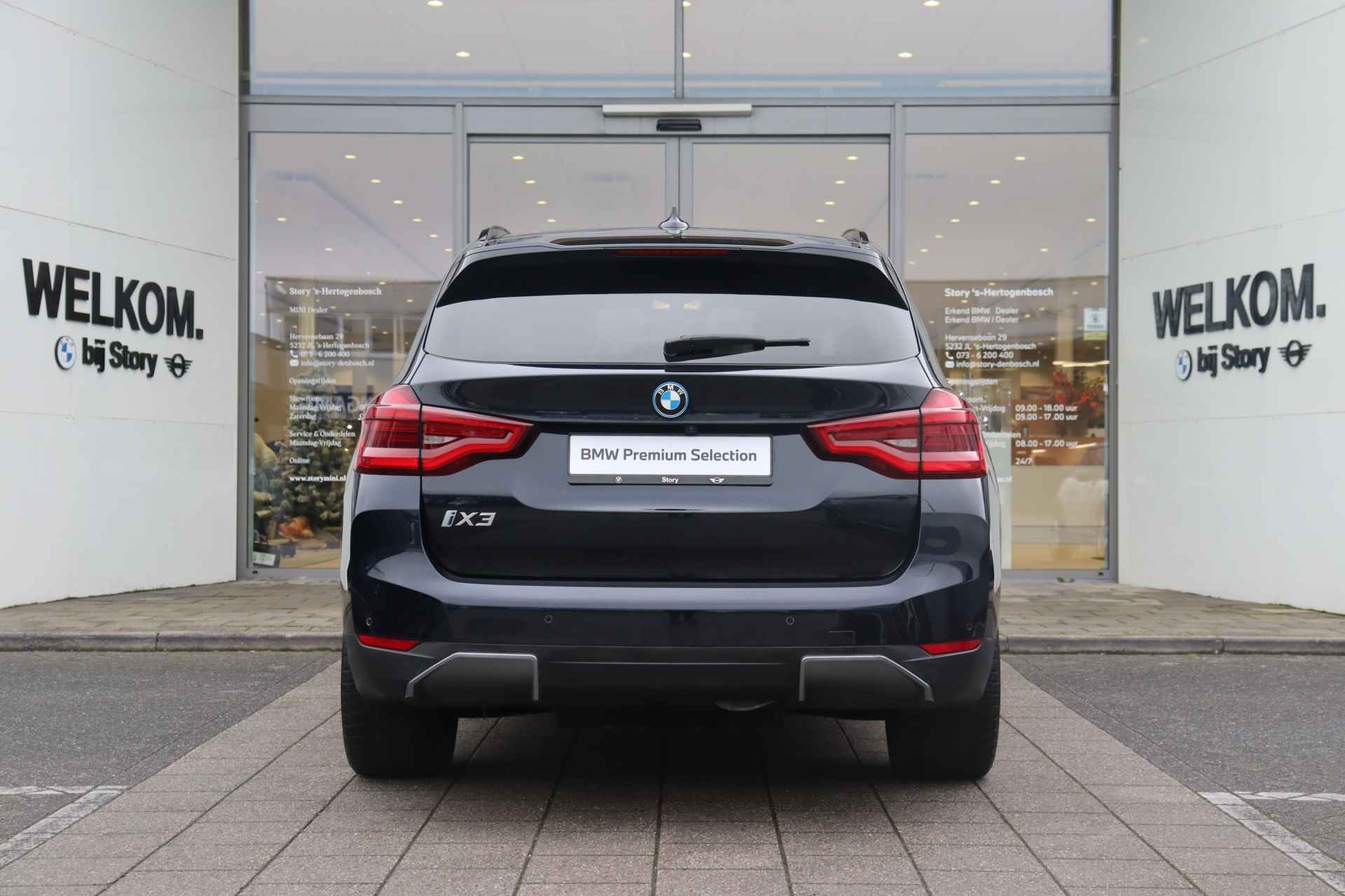 BMW iX3 High Executive / Trekhaak / Sportstoelen / Stoelverwarming / Adaptief onderstel / Parking Assistant Plus / Harman Kardon / Live Cockpit Professional - 7/39