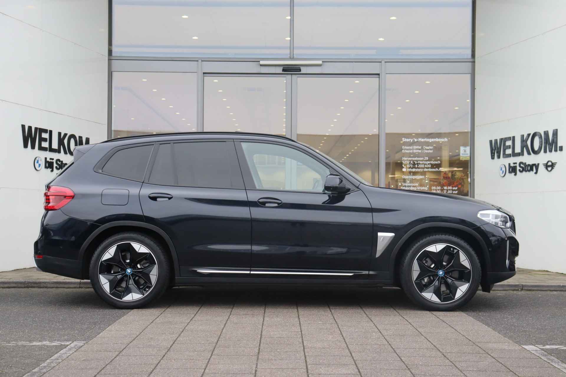 BMW iX3 High Executive / Trekhaak / Sportstoelen / Stoelverwarming / Adaptief onderstel / Parking Assistant Plus / Harman Kardon / Live Cockpit Professional - 11/39