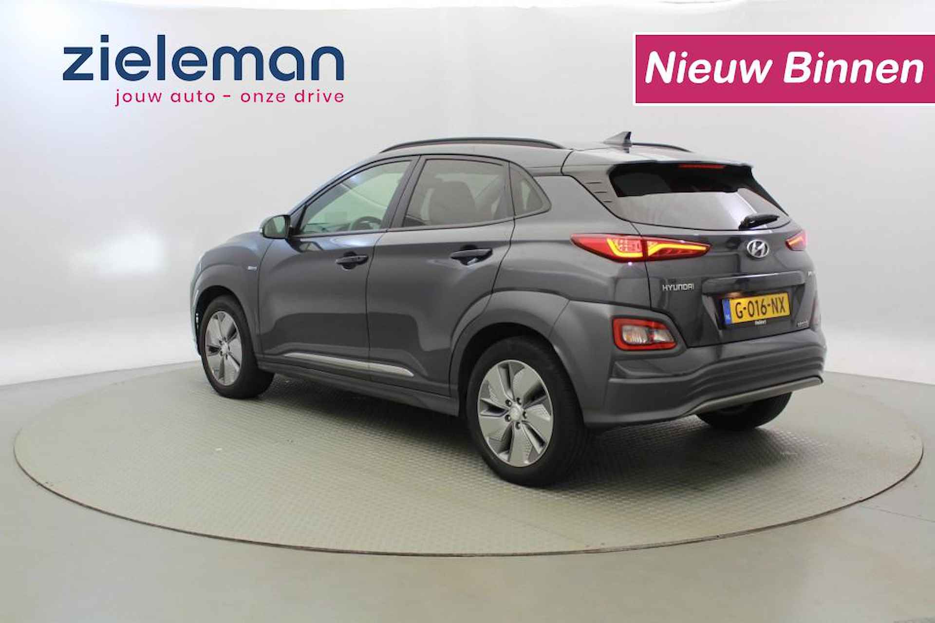 HYUNDAI Kona Electric Fashion 64 kWh - Leer, Camera - 3/28