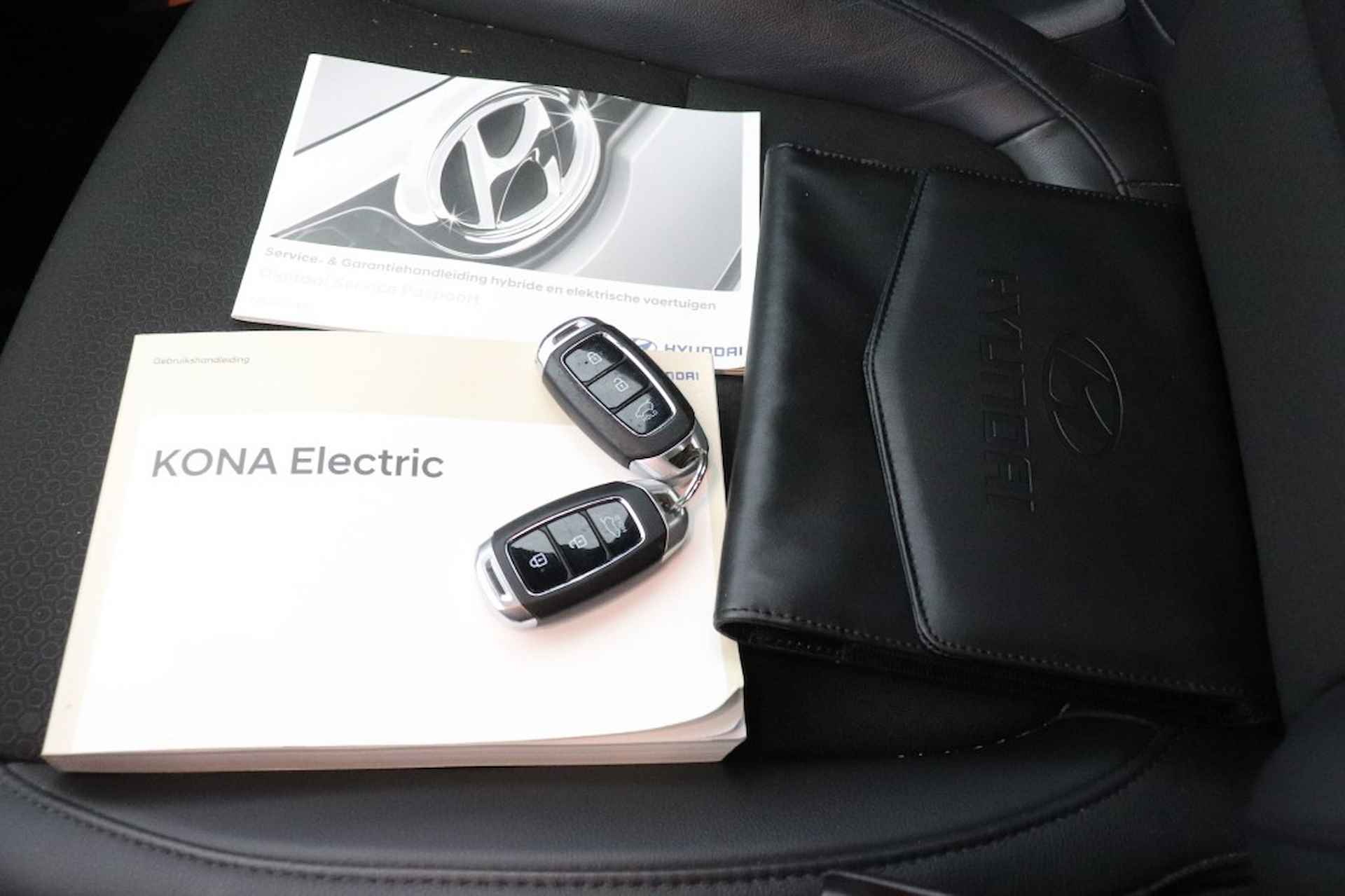 HYUNDAI Kona Electric Fashion 64 kWh - Leer, Camera - 5/28