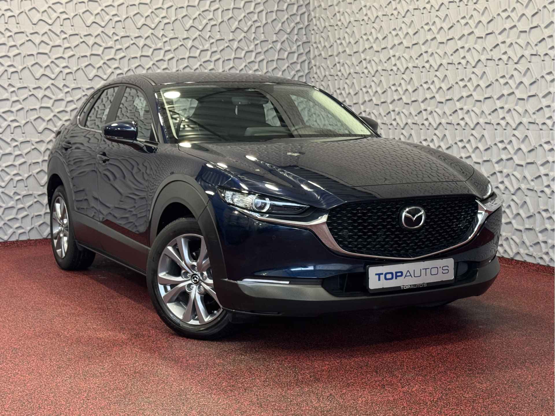 Mazda CX-30 2.0 E-SKYACTIV M-HYBRID 150PK LED ADAPT.CRUISE HEADUP NAVI CAMERA STOEL/STUUR VERW. 18''LMV 06/2024 MHEV HYBRID MILD HYBRIDE - 47/70