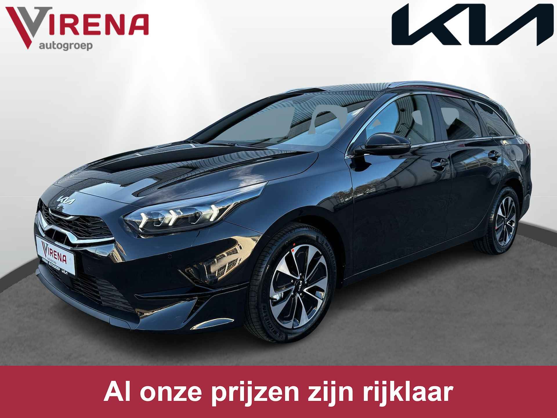 Kia Ceed Sportswagon 1.0 T-GDi MHEV Design Edition - Uit voorraad leverbaar - Navigatie - Cruise Control - Stoel-/stuurverwarming - Fabrieksgarantie tot 03-2032