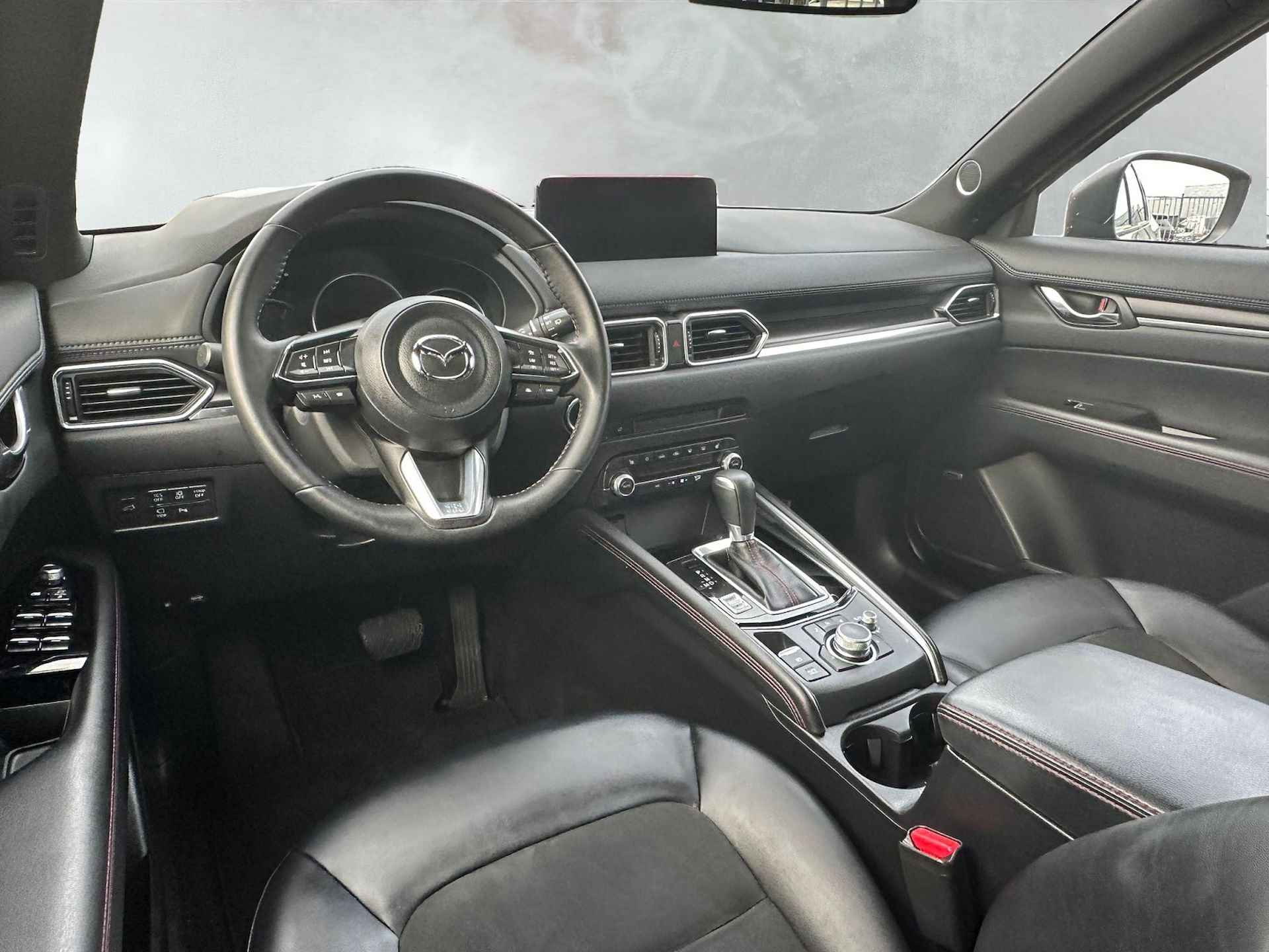 Mazda CX-5 2.0 e-SkyActiv-G M Hybrid 165 Homura | Automaat| Sport pakket | All Black Edition | Trekhaak - 8/28