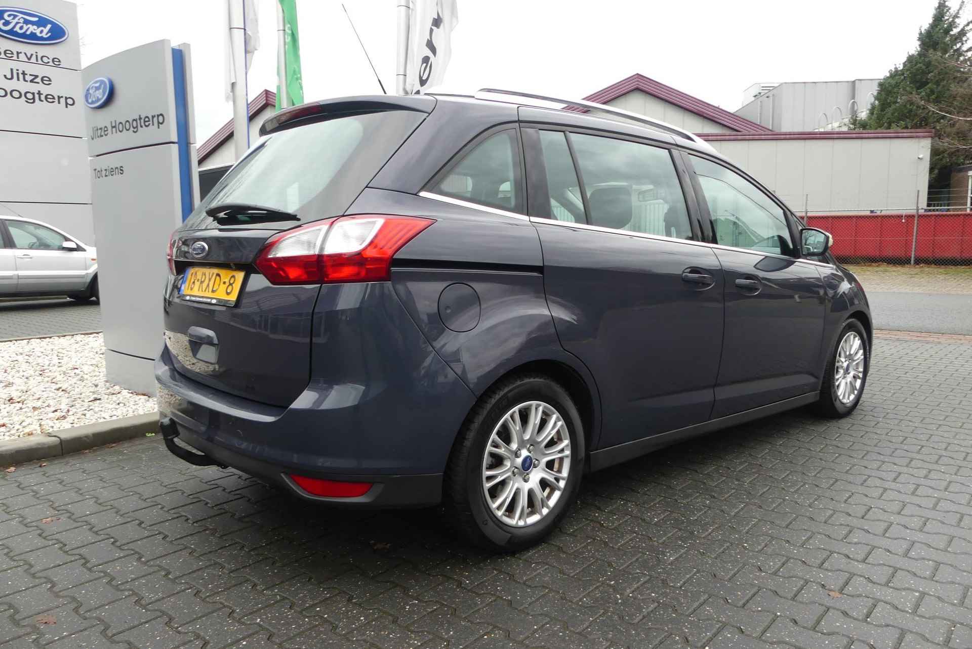 Ford Grand C-Max 1.6 EcoBoost Titanium 7p. 7 PERSOONS.NAVI.CRUISE.TREKHAAK.D RIEM VERVANGEN. - 3/19