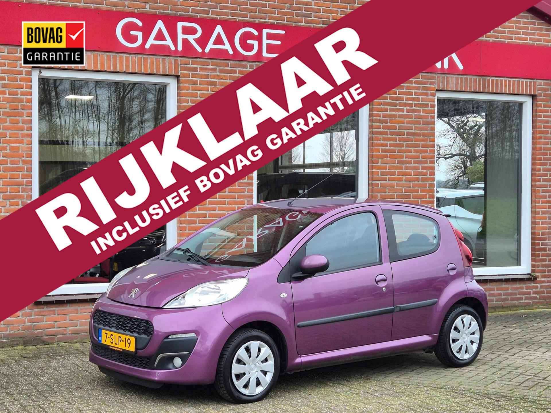 Peugeot 107 1.0 Active 68PK 5drs airco, elektr.ramen, centr.vergr, radio/cd, led RIJKLAAR