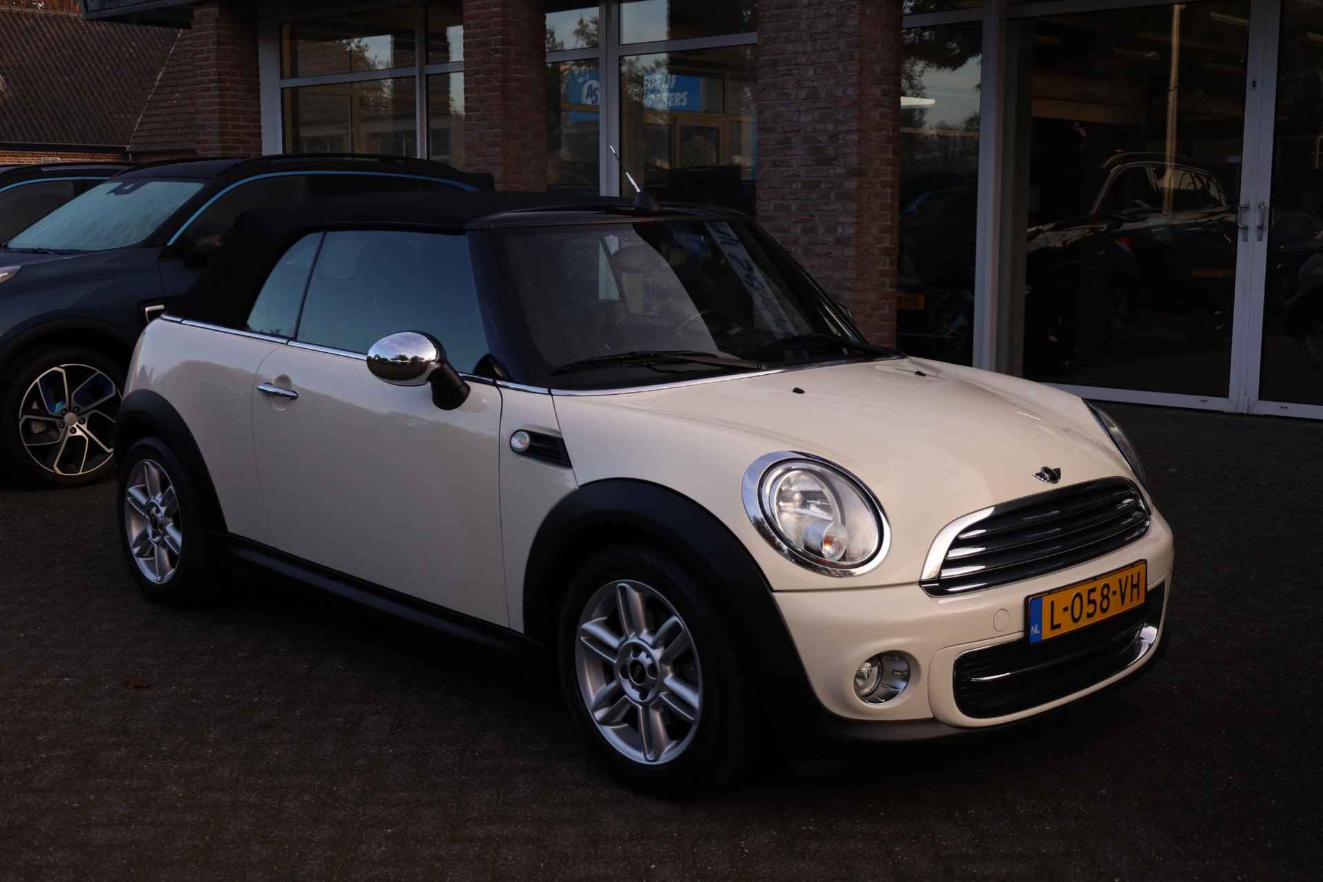 Mini Mini Cabrio 1.6 Cooper Chili HALFLEER STOELVERWARMING PDC CLIMA LMV - 5/34