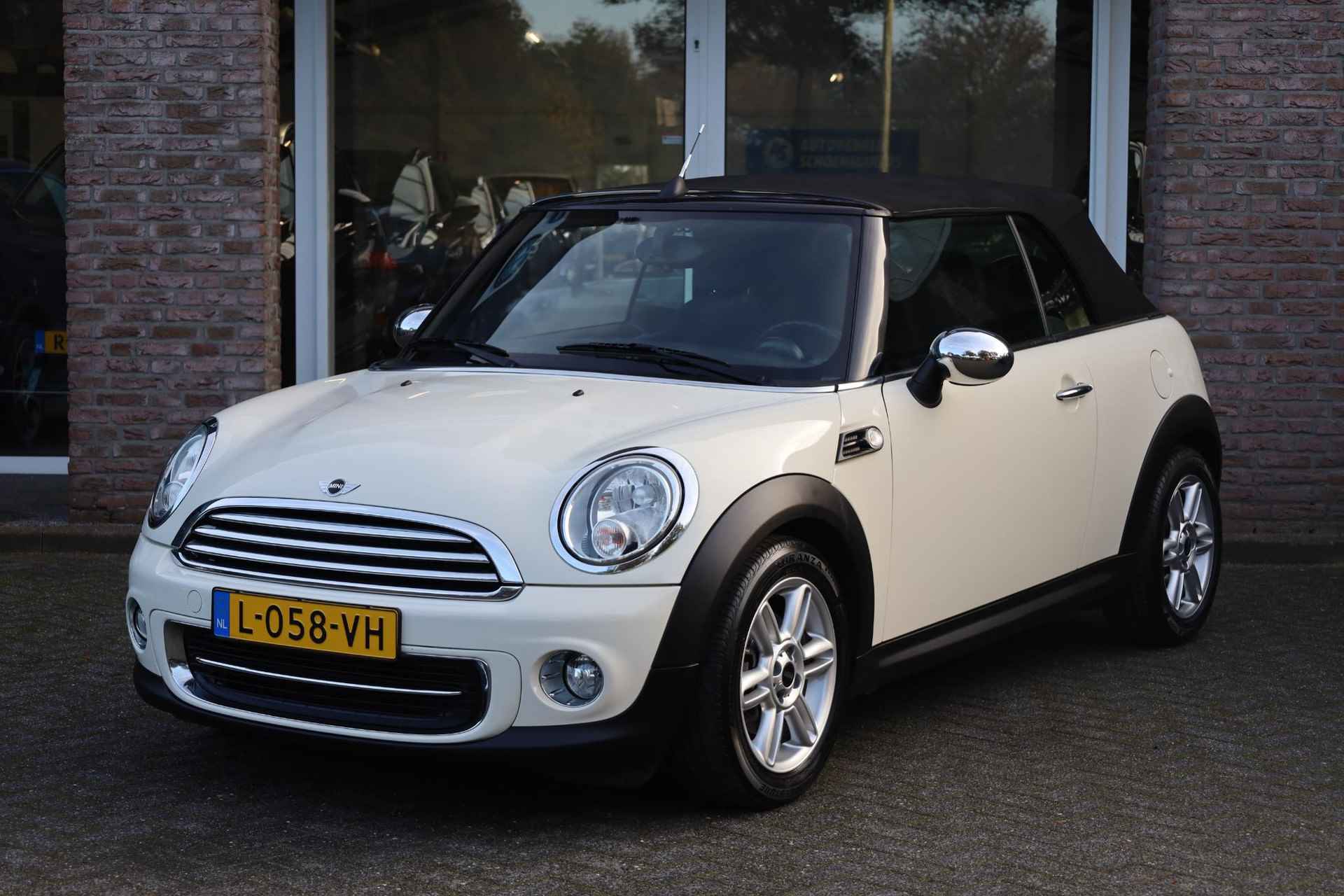 Mini Mini Cabrio 1.6 Cooper Chili HALFLEER STOELVERWARMING PDC CLIMA LMV - 27/34