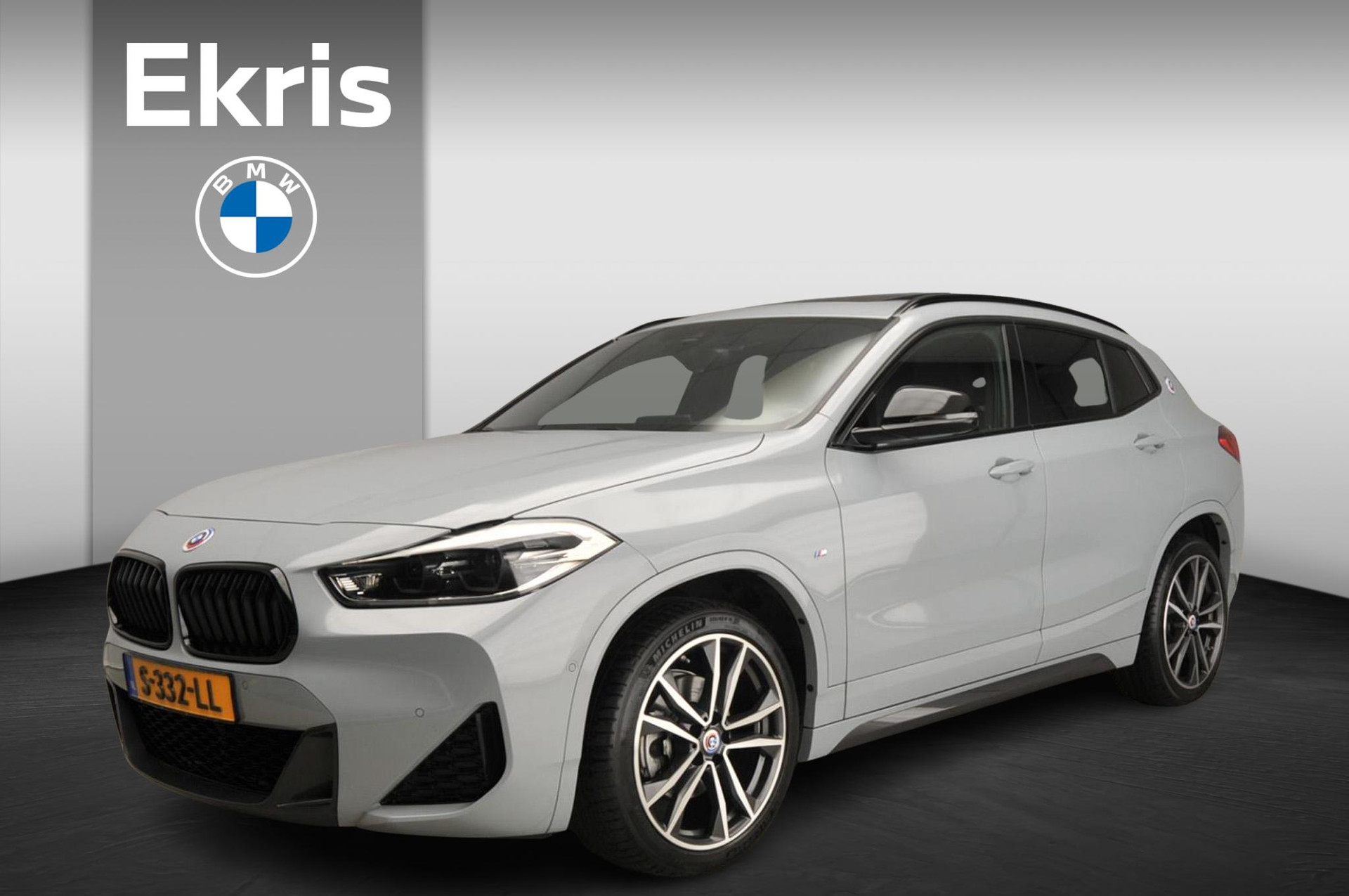 BMW X2 sDrive18i | M-Sportpakket | LED | HUD | Schuifdak | Trekhaak | Sportstoelen | DAB | Hifi speakers | Alu 19 inch