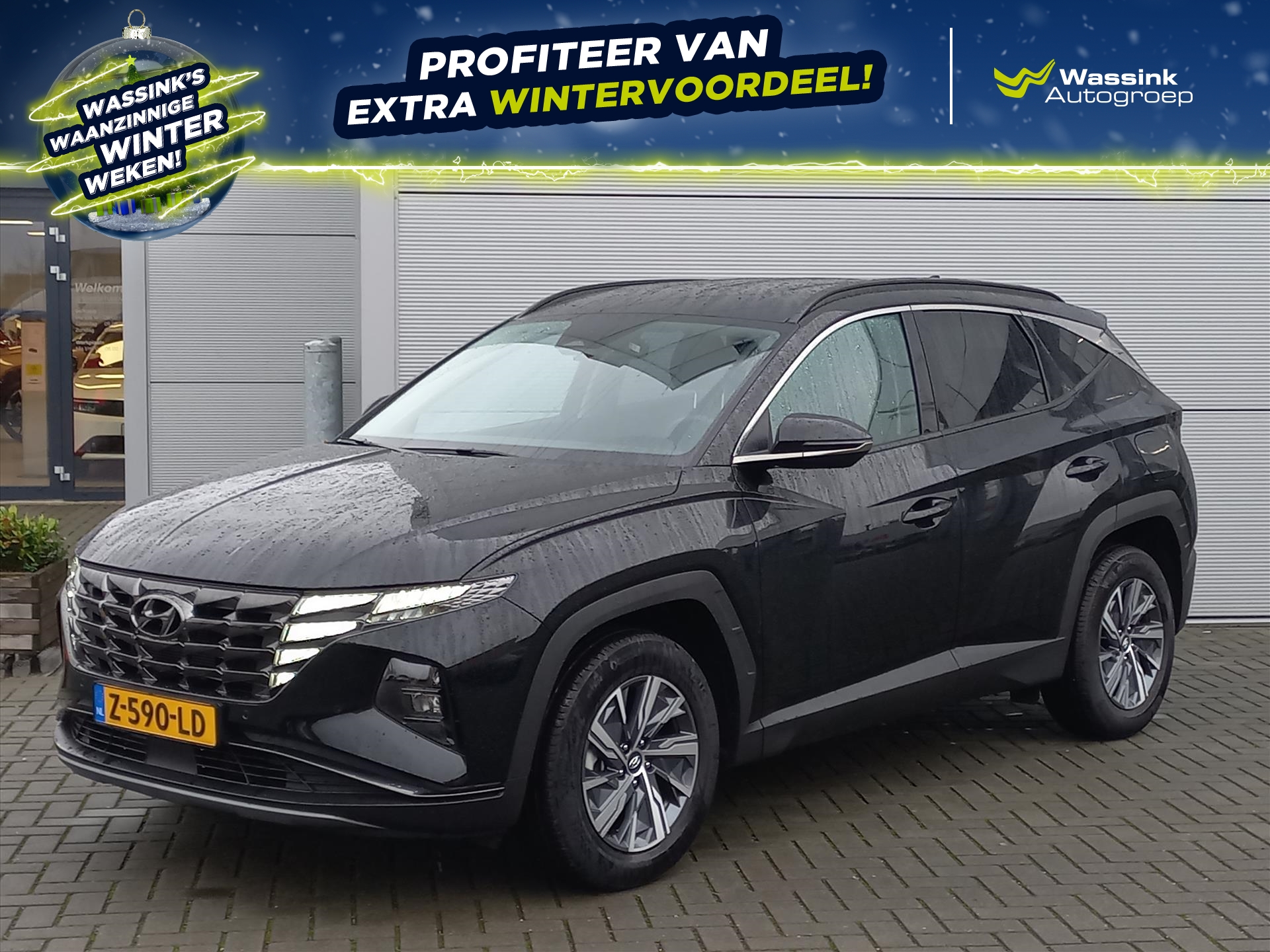 Hyundai Tucson 1.6T Hybride 230pk Automaat Comfort Smart | Climate control | Navigatie | Winterpack | Lm velgen | Camera