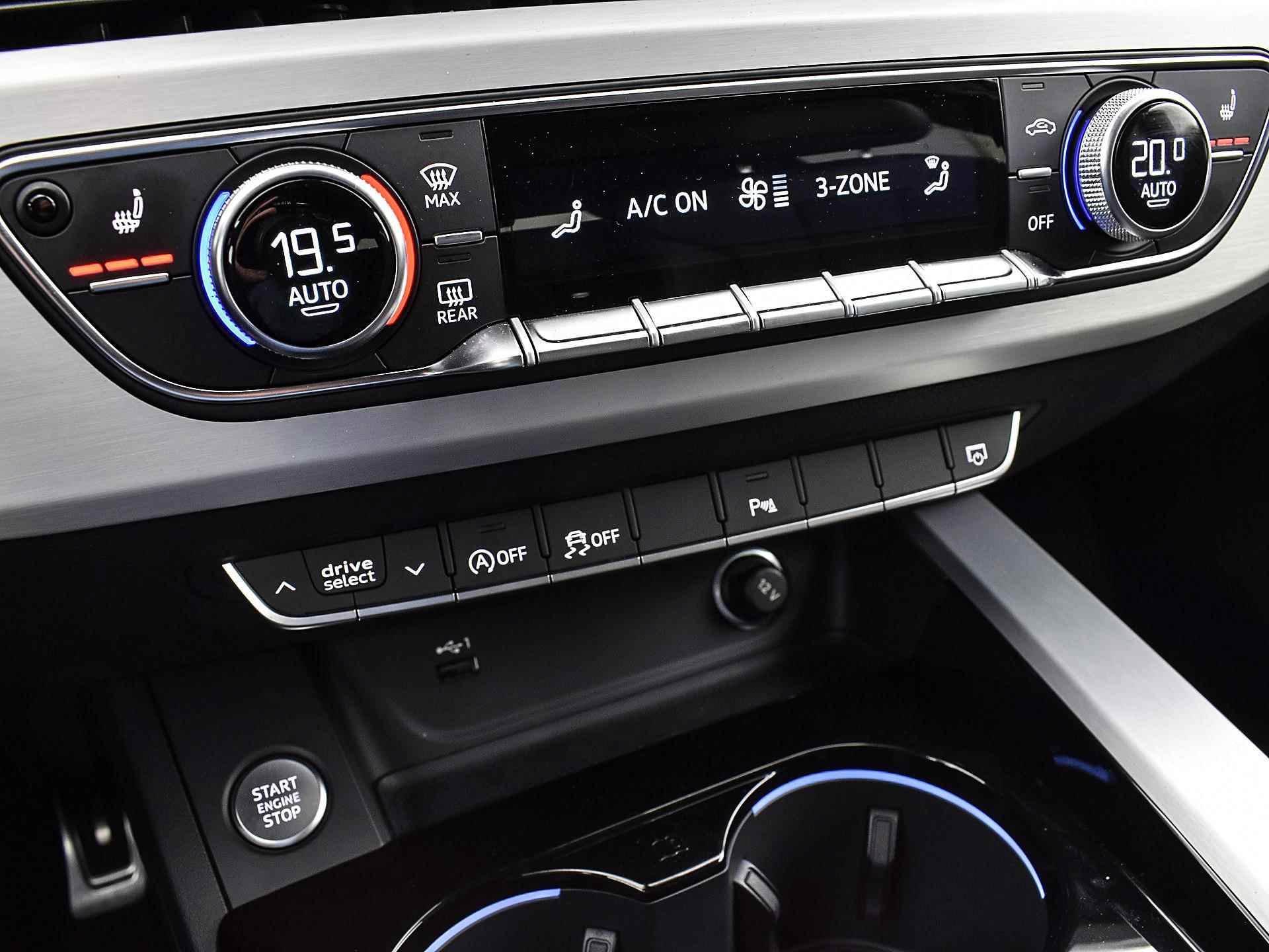 Audi A4 Avant 35 TFSI 150pk S-Tronic S Edition Competition | Camera | Apple Car Play | Navigatie | Elek. Achterklep | Sportstoelen | Stoelverwarming | P-Sensoren | Garantie t/m 18-09-2027 of 100.000km - 33/36