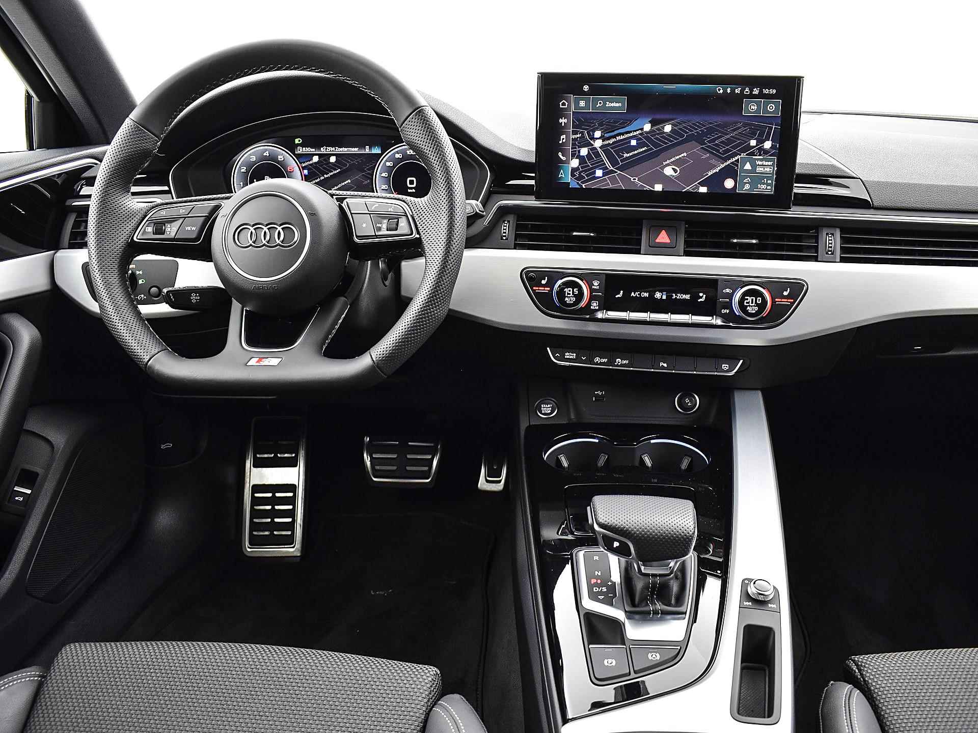 Audi A4 Avant 35 TFSI 150pk S-Tronic S Edition Competition | Camera | Apple Car Play | Navigatie | Elek. Achterklep | Sportstoelen | Stoelverwarming | P-Sensoren | Garantie t/m 18-09-2027 of 100.000km - 4/36