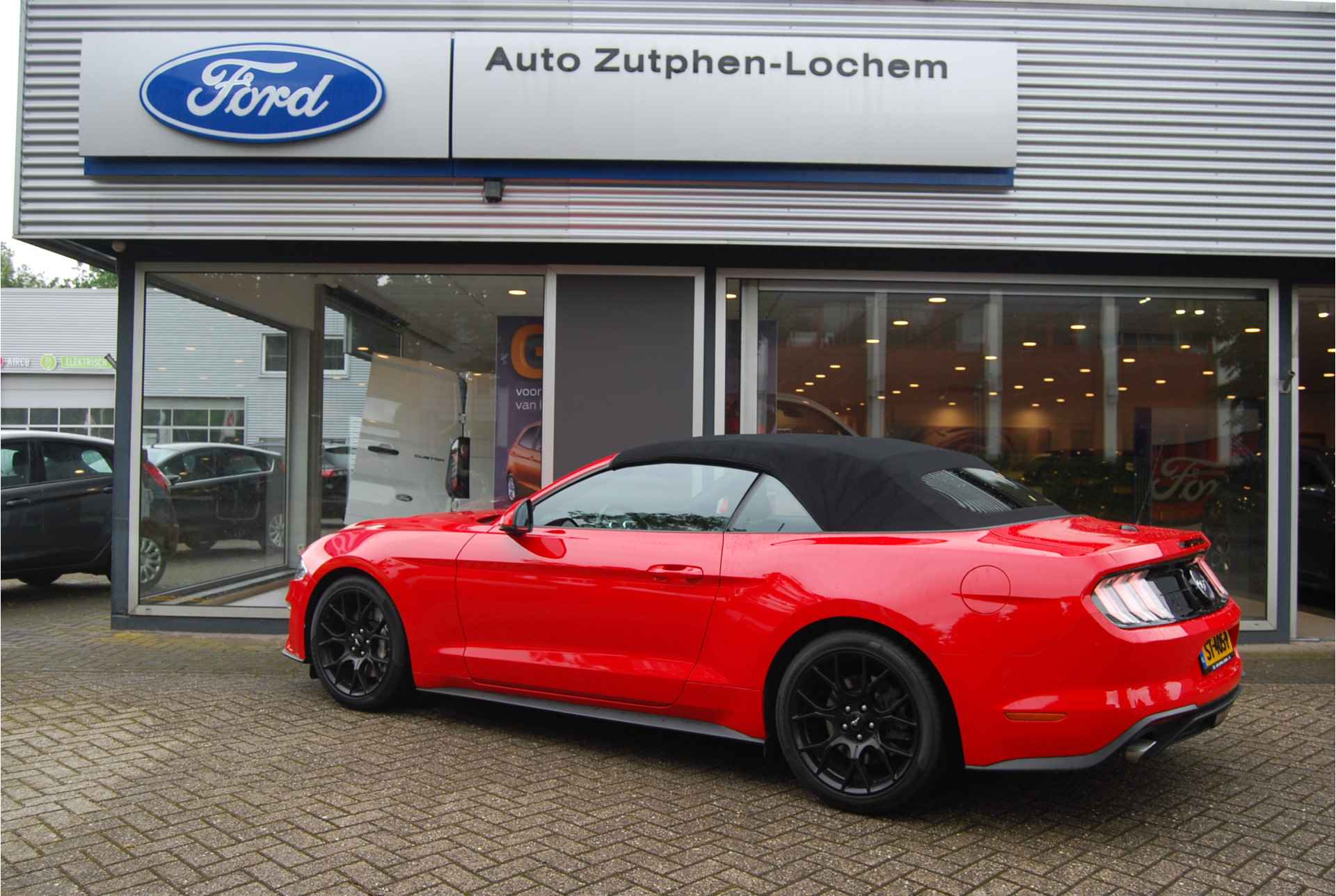 Ford Mustang Convertible 2.3 EcoBoost 290pk | NL-AUTO | ADAPTIEVE CRUISE | FULL LEDER | STOELVERKOELING | LEDER - 5/77