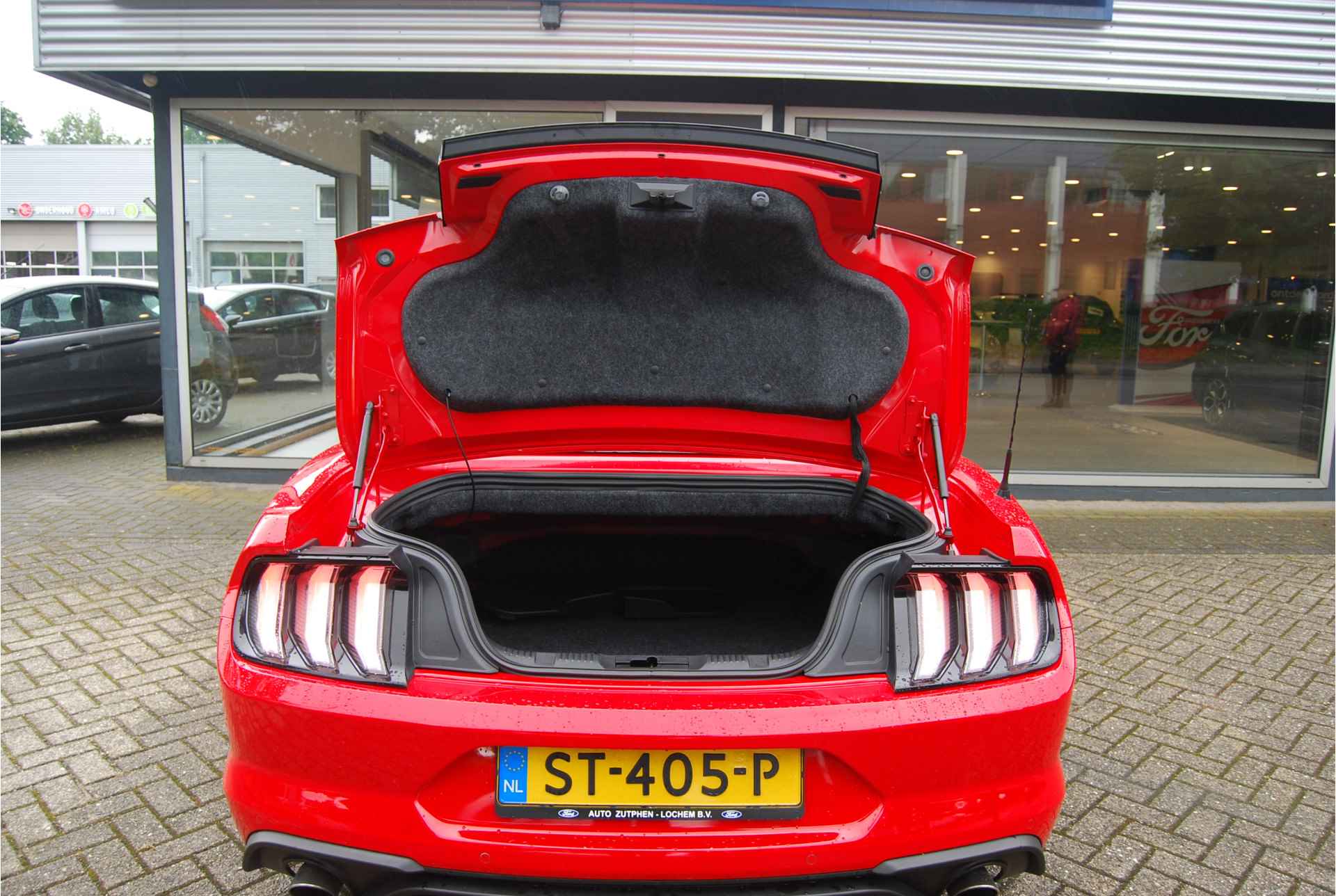 Ford Mustang Convertible 2.3 EcoBoost 290pk | NL-AUTO | ADAPTIEVE CRUISE | FULL LEDER | STOELVERKOELING | LEDER - 8/77