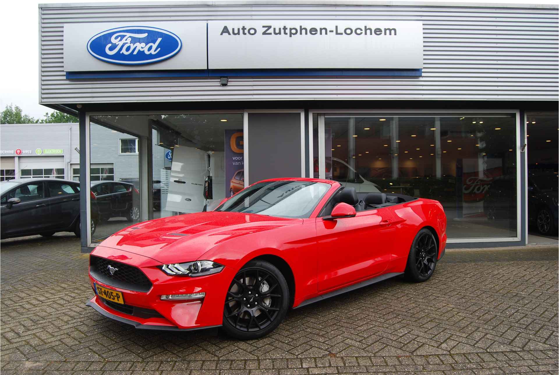 Ford Mustang Convertible 2.3 EcoBoost 290pk | NL-AUTO | ADAPTIEVE CRUISE | FULL LEDER | STOELVERKOELING | LEDER - 48/77