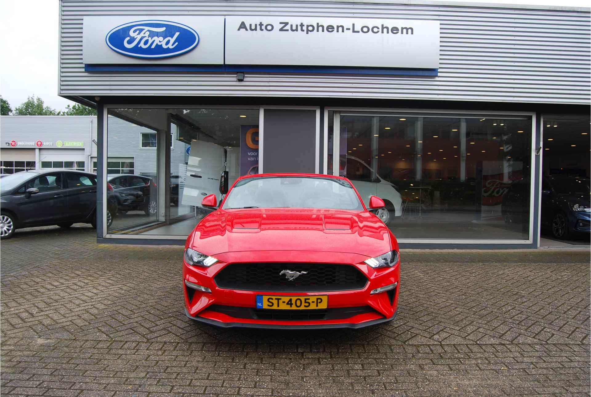 Ford Mustang Convertible 2.3 EcoBoost 290pk | NL-AUTO | ADAPTIEVE CRUISE | FULL LEDER | STOELVERKOELING | LEDER - 50/77