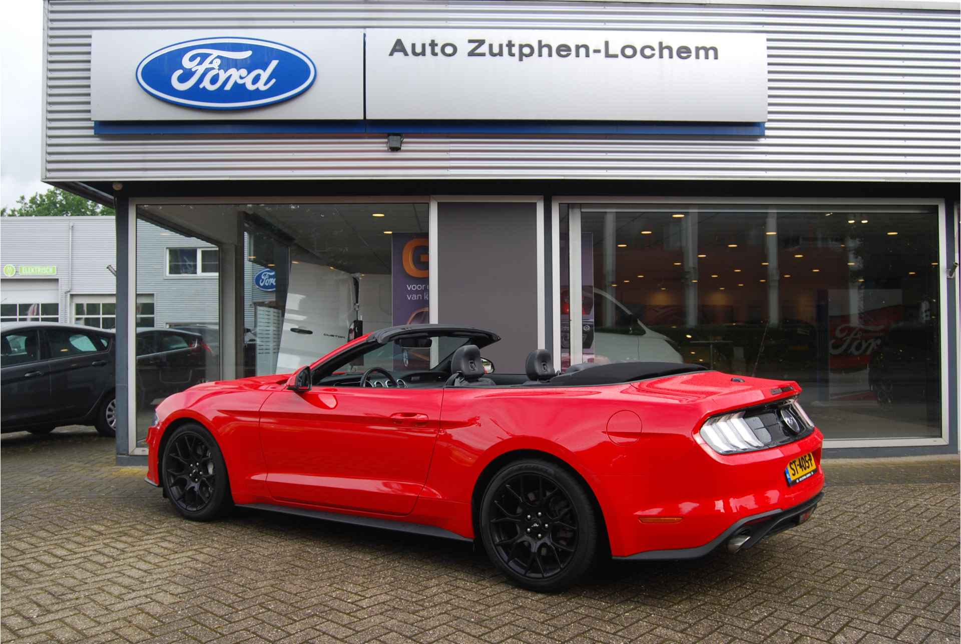 Ford Mustang Convertible 2.3 EcoBoost 290pk | NL-AUTO | ADAPTIEVE CRUISE | FULL LEDER | STOELVERKOELING | LEDER - 53/77