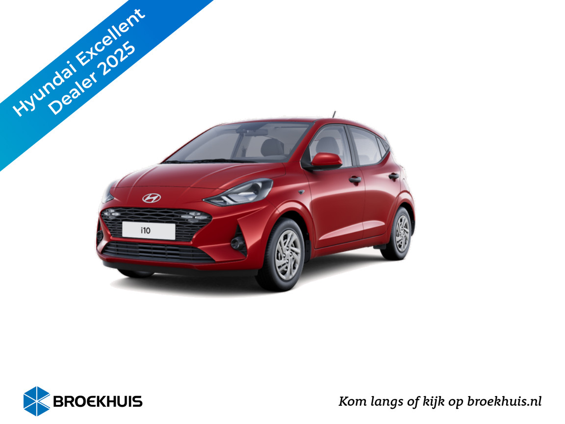 Hyundai i10 1.0 Comfort | €1000,- Smartbonus + €500,- Broekhuis inruilbonus