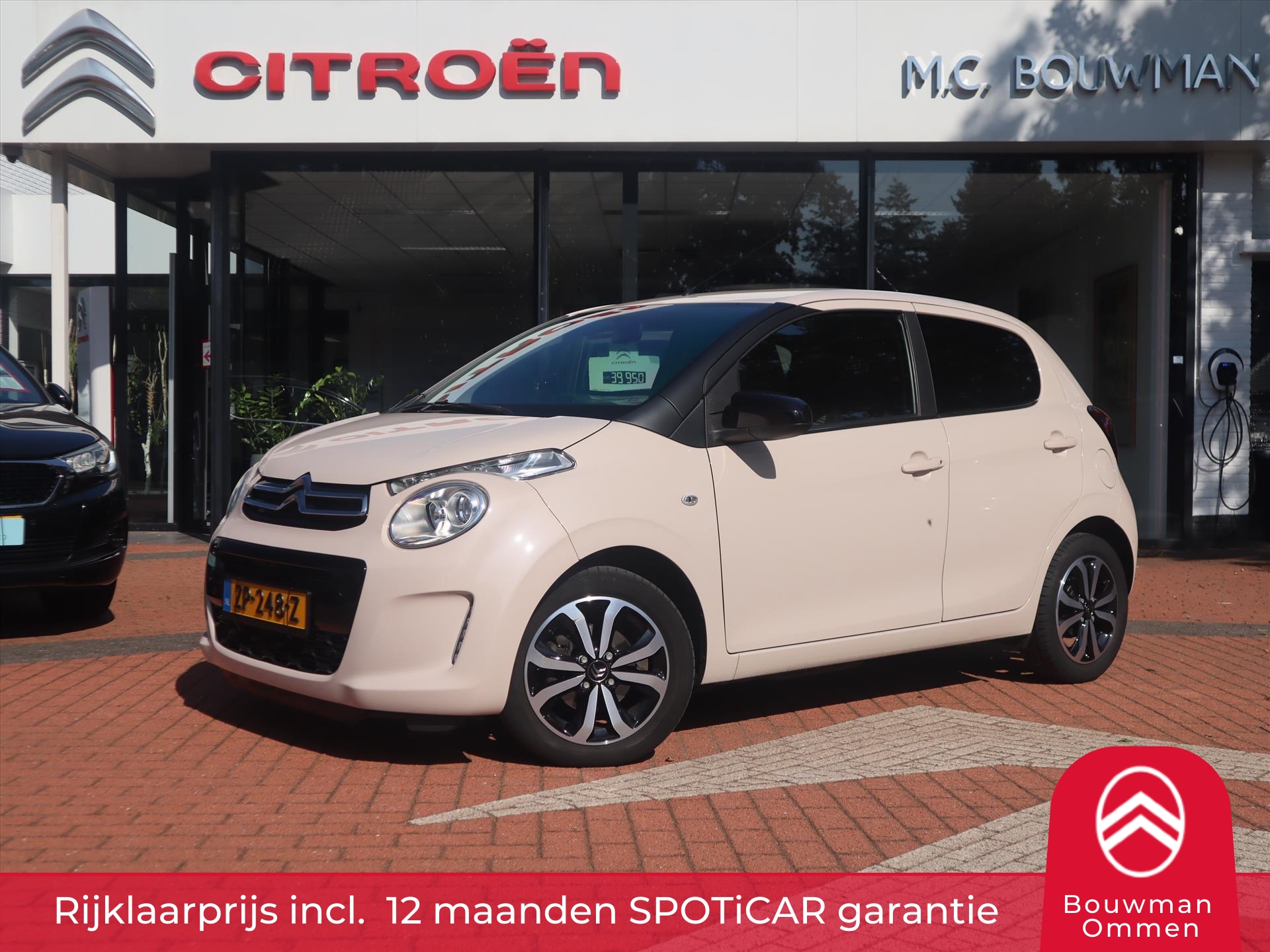 Citroen C1 VTi 72PK S&S 5drs. Shine, Rijklaarprijs | Carplay | Camera | Climate Control | Lichtmetalen wielen