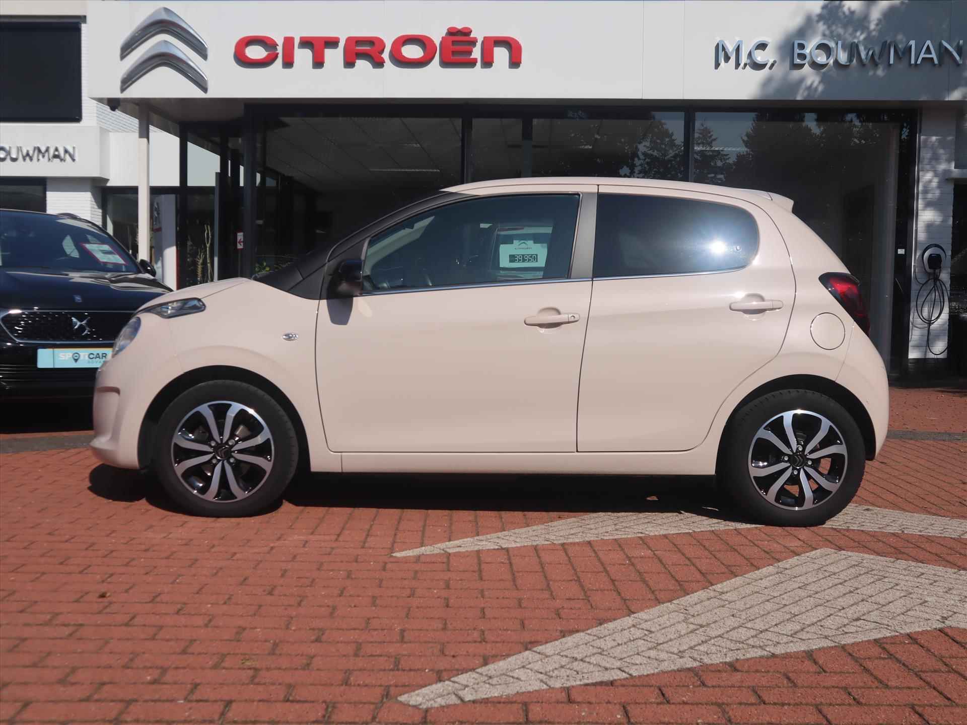 Citroen C1 VTi 72PK S&S 5drs. Shine, Rijklaarprijs | Carplay | Camera | Climate Control | Lichtmetalen wielen - 2/60