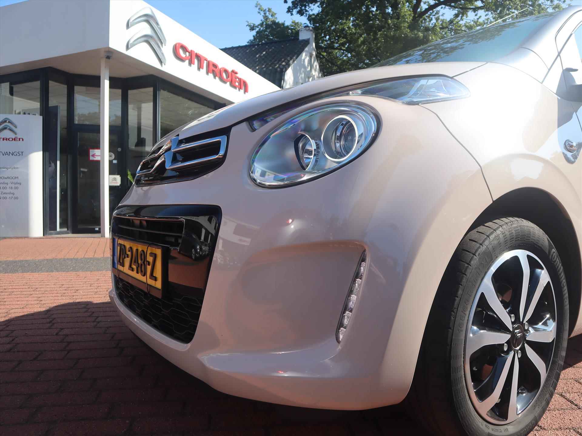 Citroen C1 VTi 72PK S&S 5drs. Shine, Rijklaarprijs | Carplay | Camera | Climate Control | Lichtmetalen wielen - 12/60