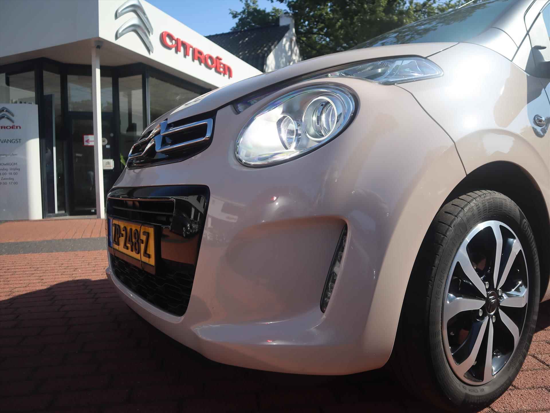 Citroen C1 VTi 72PK S&S 5drs. Shine, Rijklaarprijs | Carplay | Camera | Climate Control | Lichtmetalen wielen - 13/60