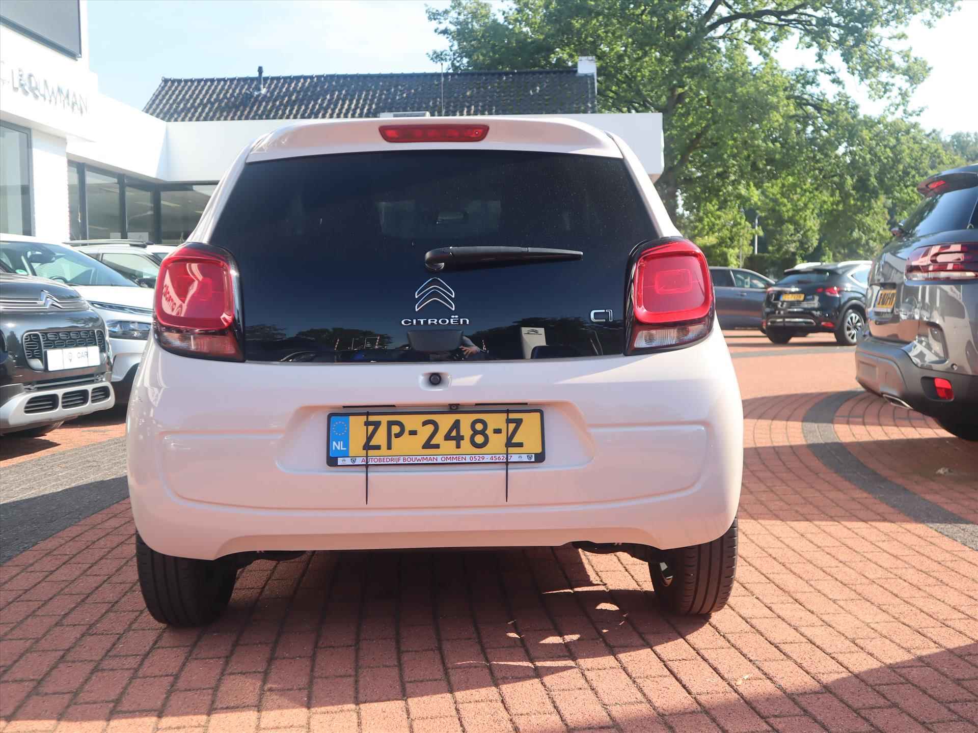 Citroen C1 VTi 72PK S&S 5drs. Shine, Rijklaarprijs | Carplay | Camera | Climate Control | Lichtmetalen wielen - 48/60