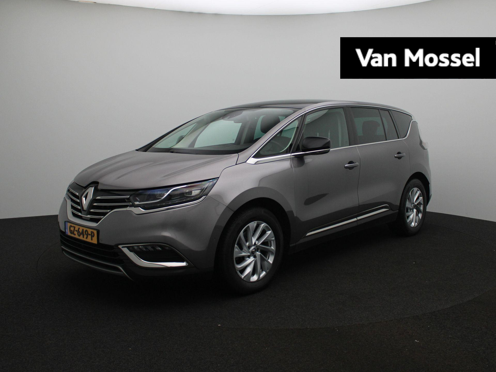 Renault Espace TCe 200 EDC Automaat Dynamique 7p | 7-persoons | Pack Cruising | R-Link Navigatie | Lichtmetalen velgen | Climate Control | Multi Sense | Blind Spot Warning | Metaalkleur |