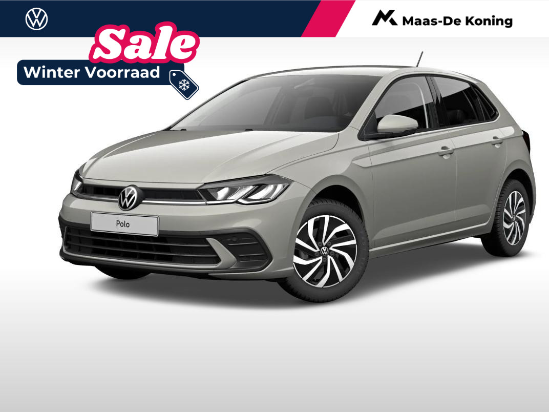 Volkswagen Polo Life Edition 1.0 TSI 95 pk 5 versn. Hand · Achteruitrijcamera · Regensensor ·