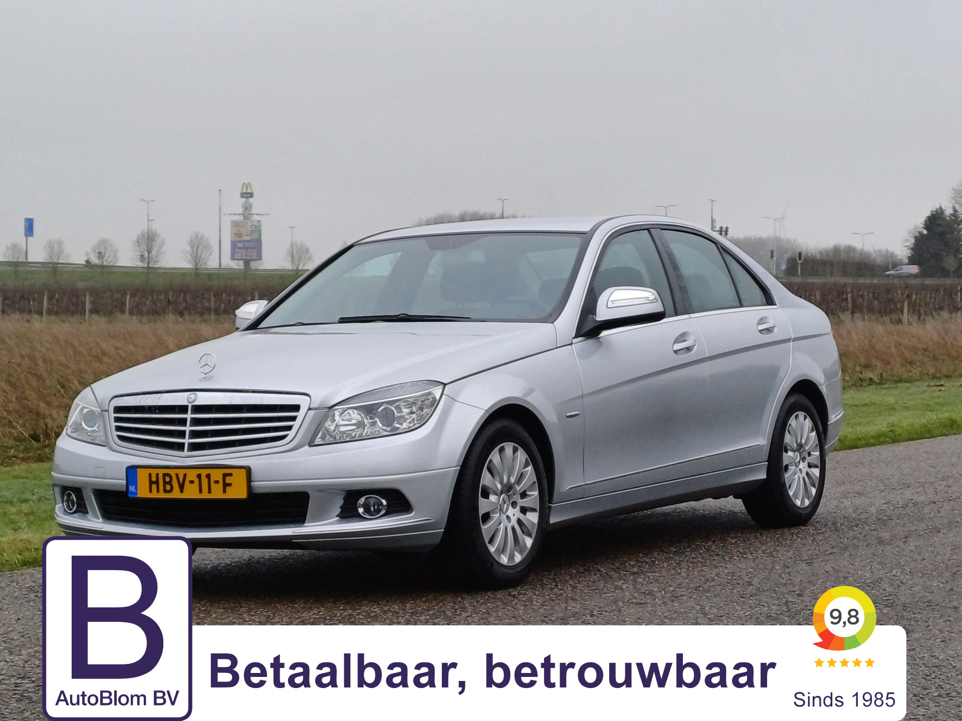 Mercedes-Benz C-Klasse 180 K Elegance /Nieuwstaat !/Top onderhoud!/Clima/Cruise/Hout/Telefoon