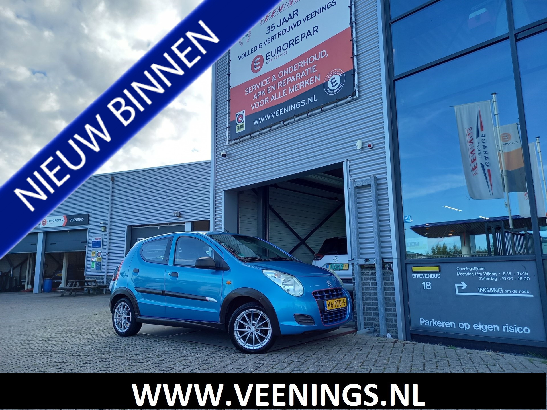 Suzuki Alto 1.0 Comfort Plus GT Blue - AIRCO - VELGEN - GT - NL AUTO - 2E EIGENAAR -