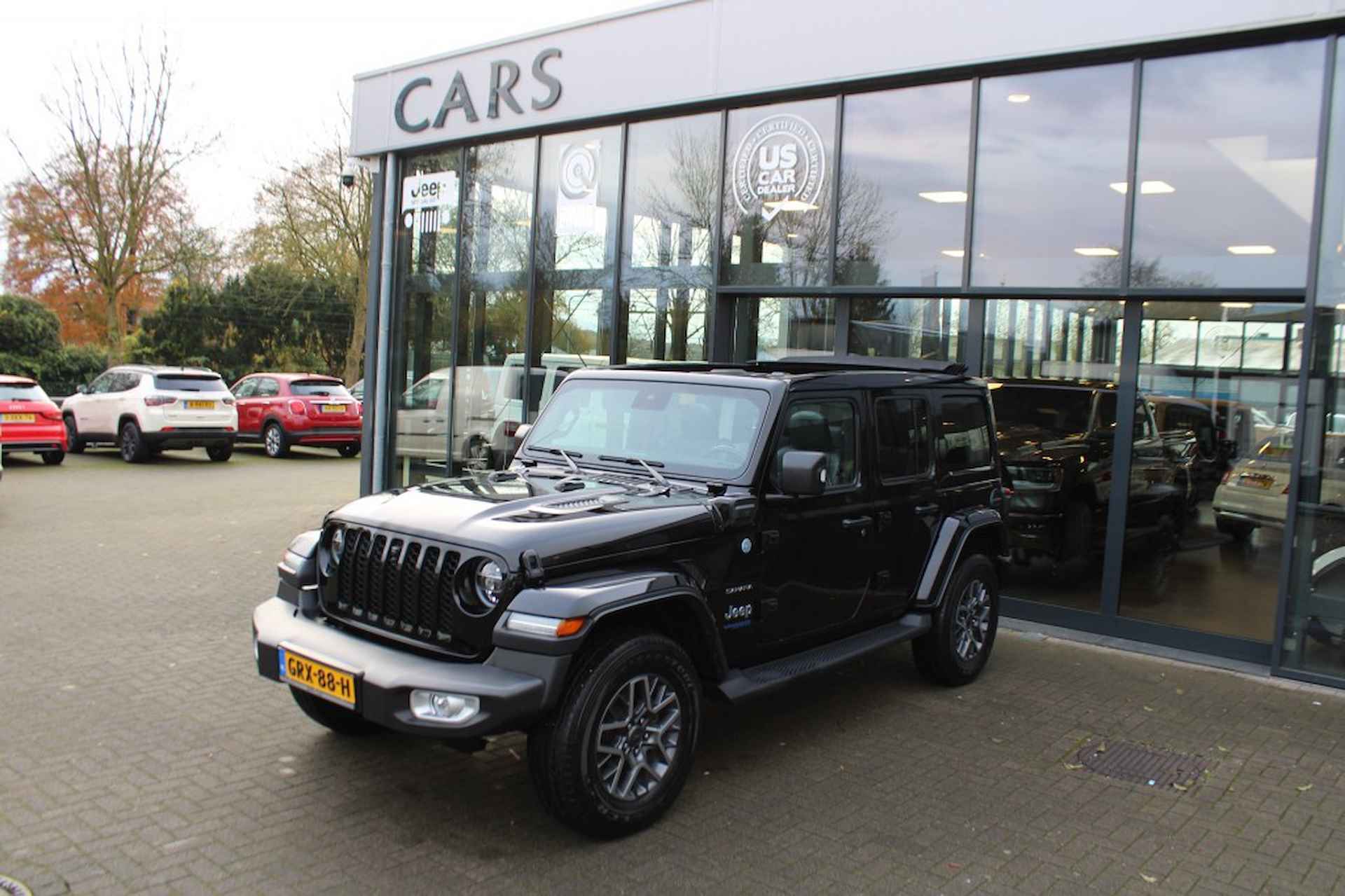 JEEP Wrangler 4XE 380 SAHARA, Plug In Hybrid / My Sky open dak 47.292 KM. - 4/36