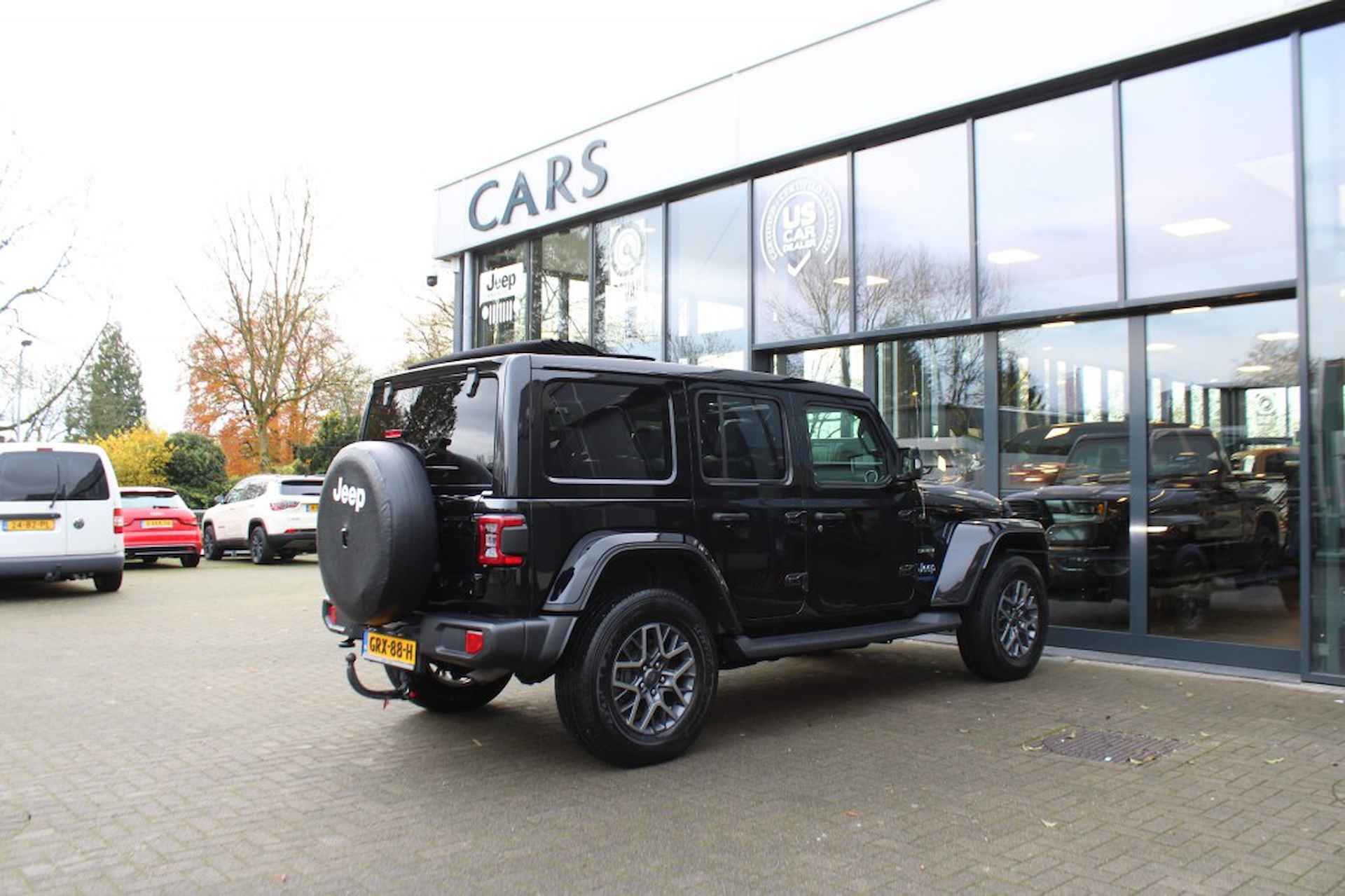 JEEP Wrangler 4XE 380 SAHARA, Plug In Hybrid / My Sky open dak 47.292 KM. - 6/36