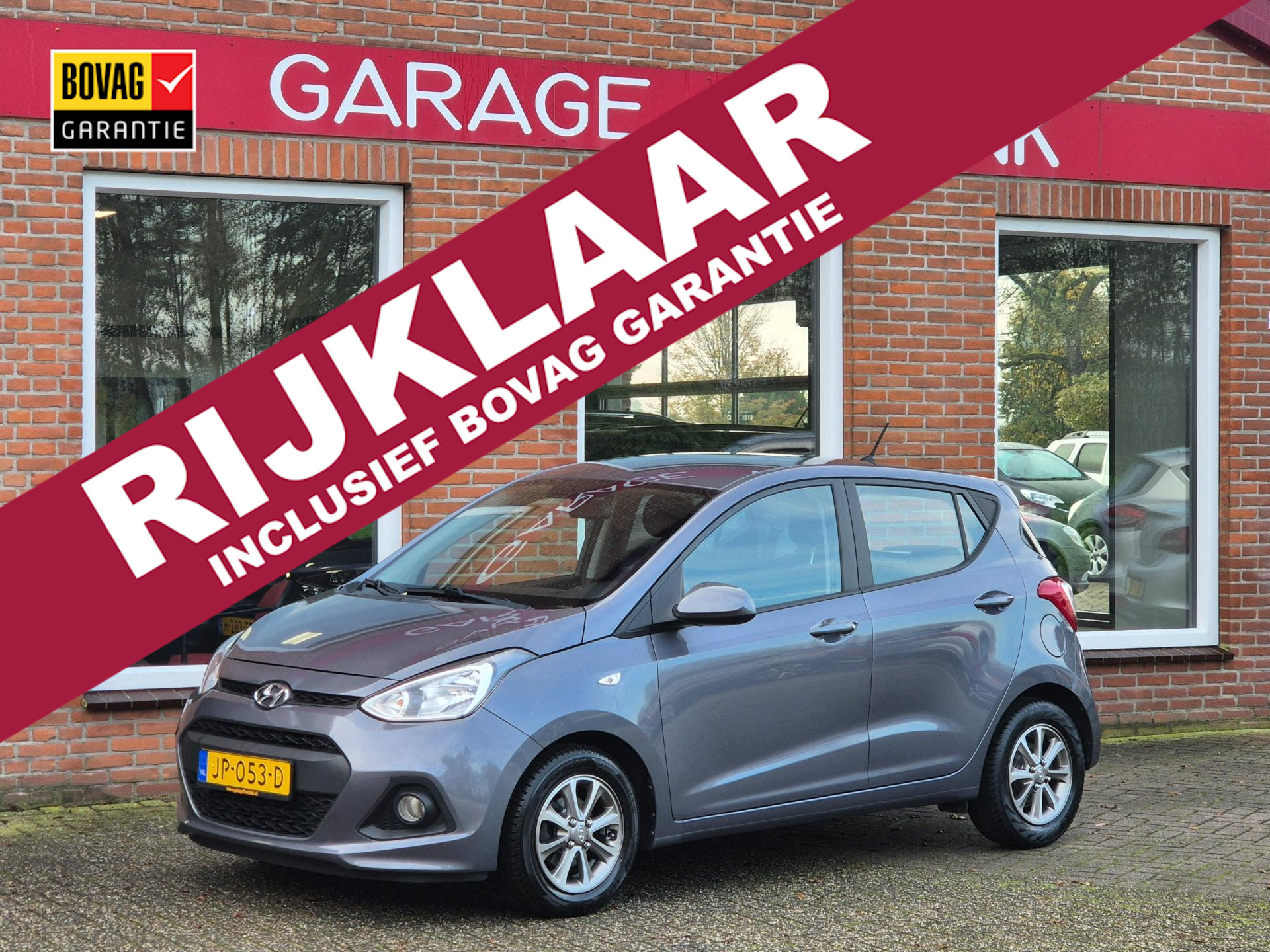 Hyundai I10 1.0i i-Motion Comfort 66PK 5drs clima, cruise, lmv, elektr.ramen, radio/cd RIJKLAAR