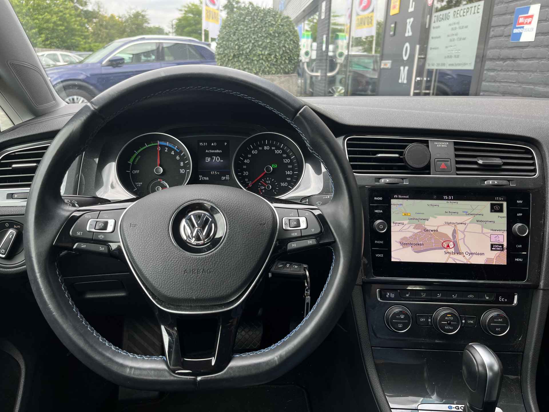 Volkswagen E-Golf, Automaat, Pdc, Navi, Cruise, Bluetooth Nu met € 2.000,= subsidie E-DITION - 5/22